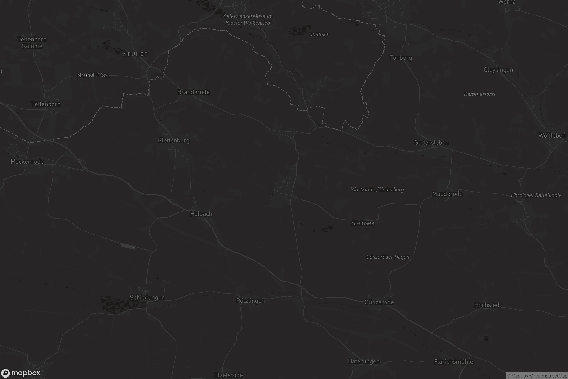 Karte von Liebenrode