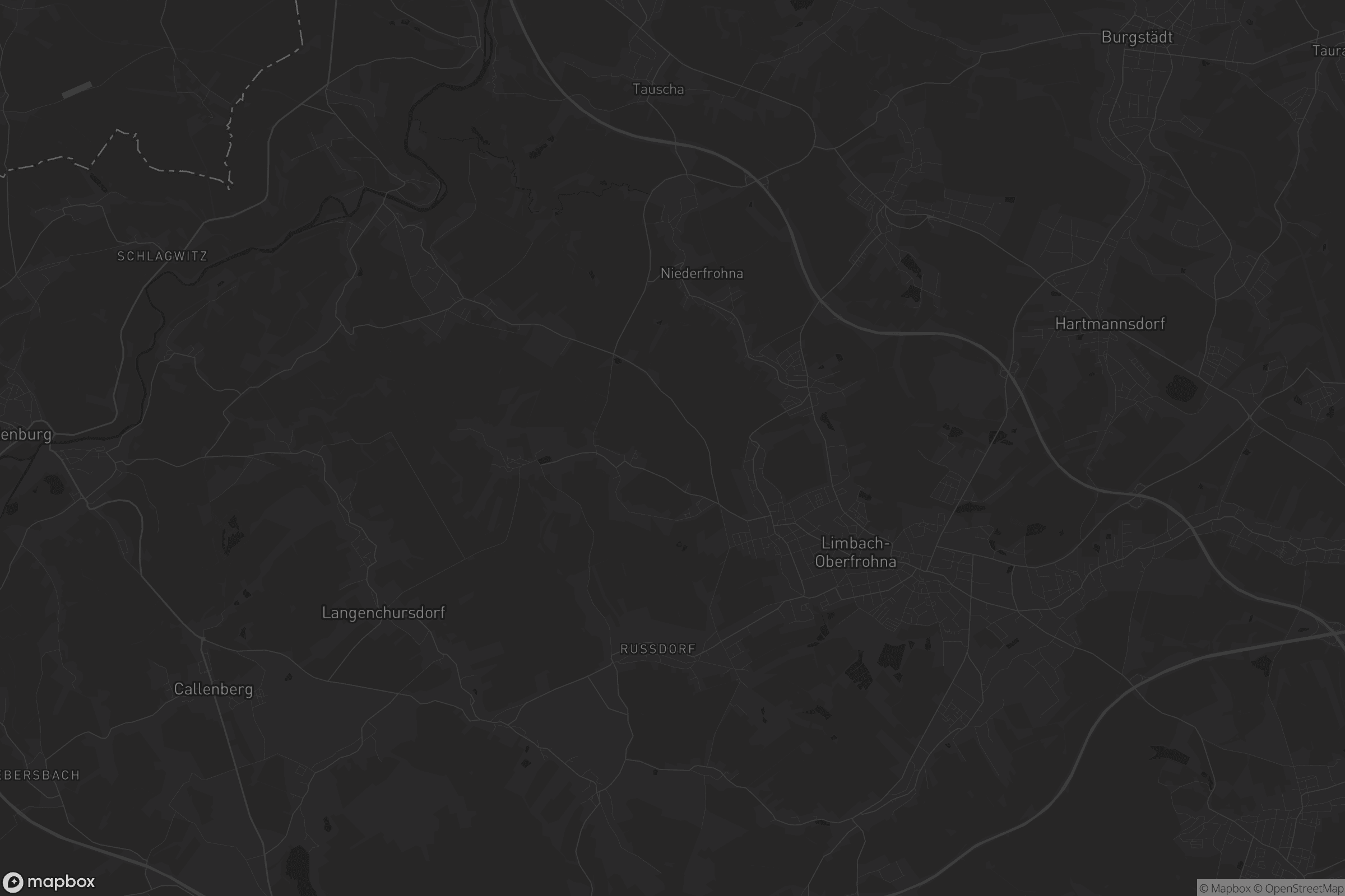 Karte von Limbach-Oberfrohna