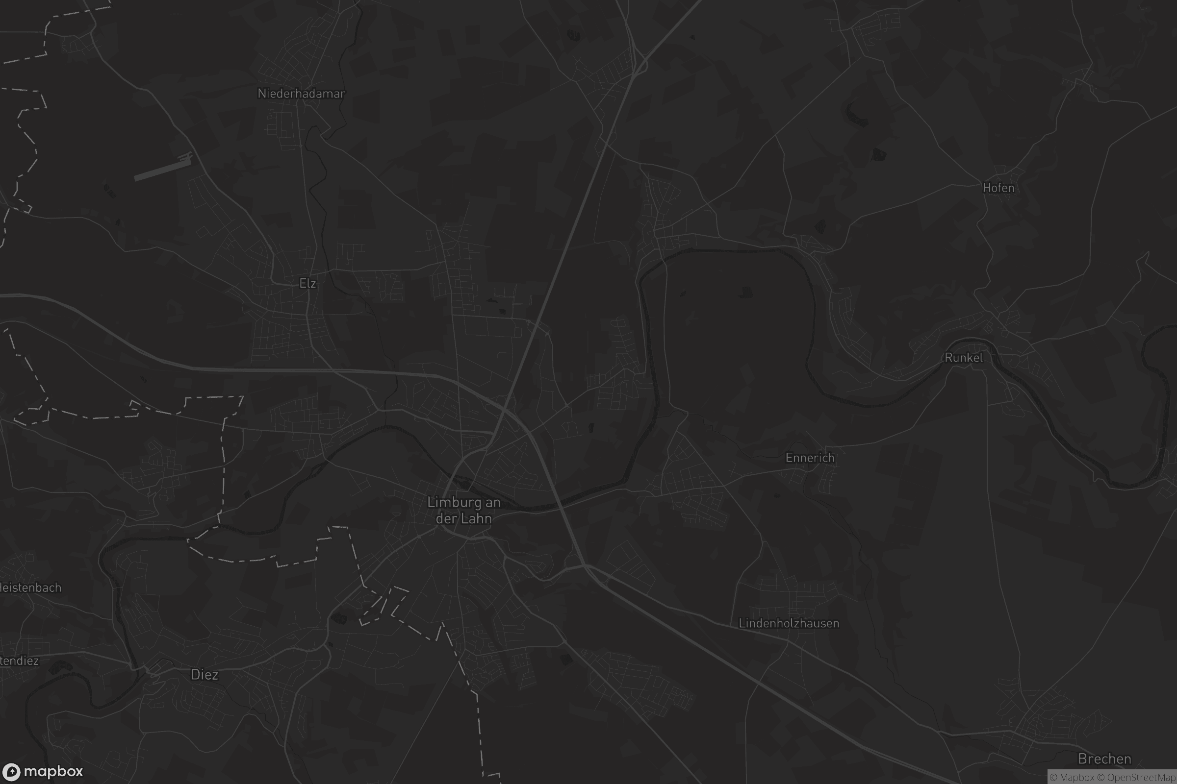 Karte von Limburg an der Lahn