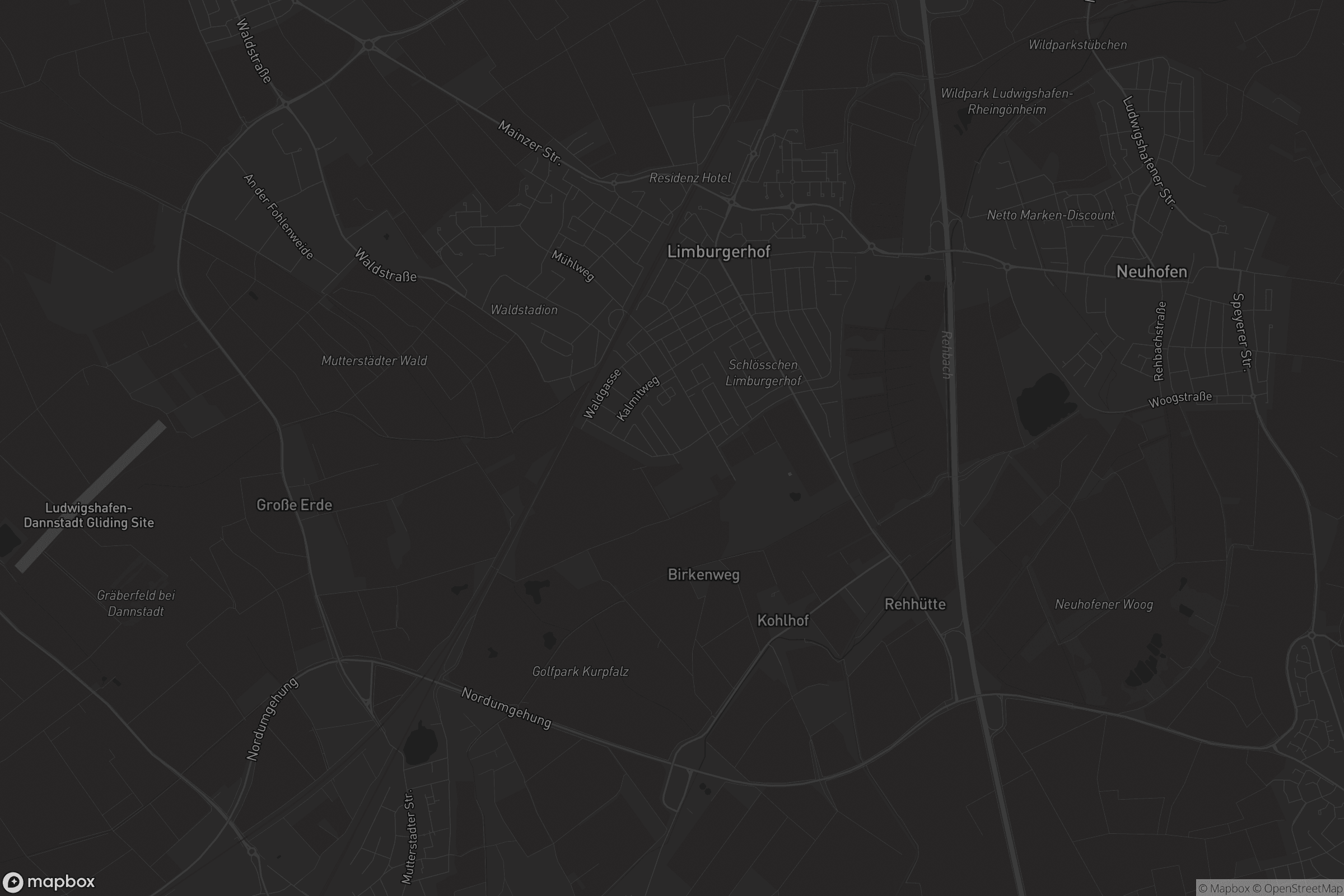 Karte von Limburgerhof