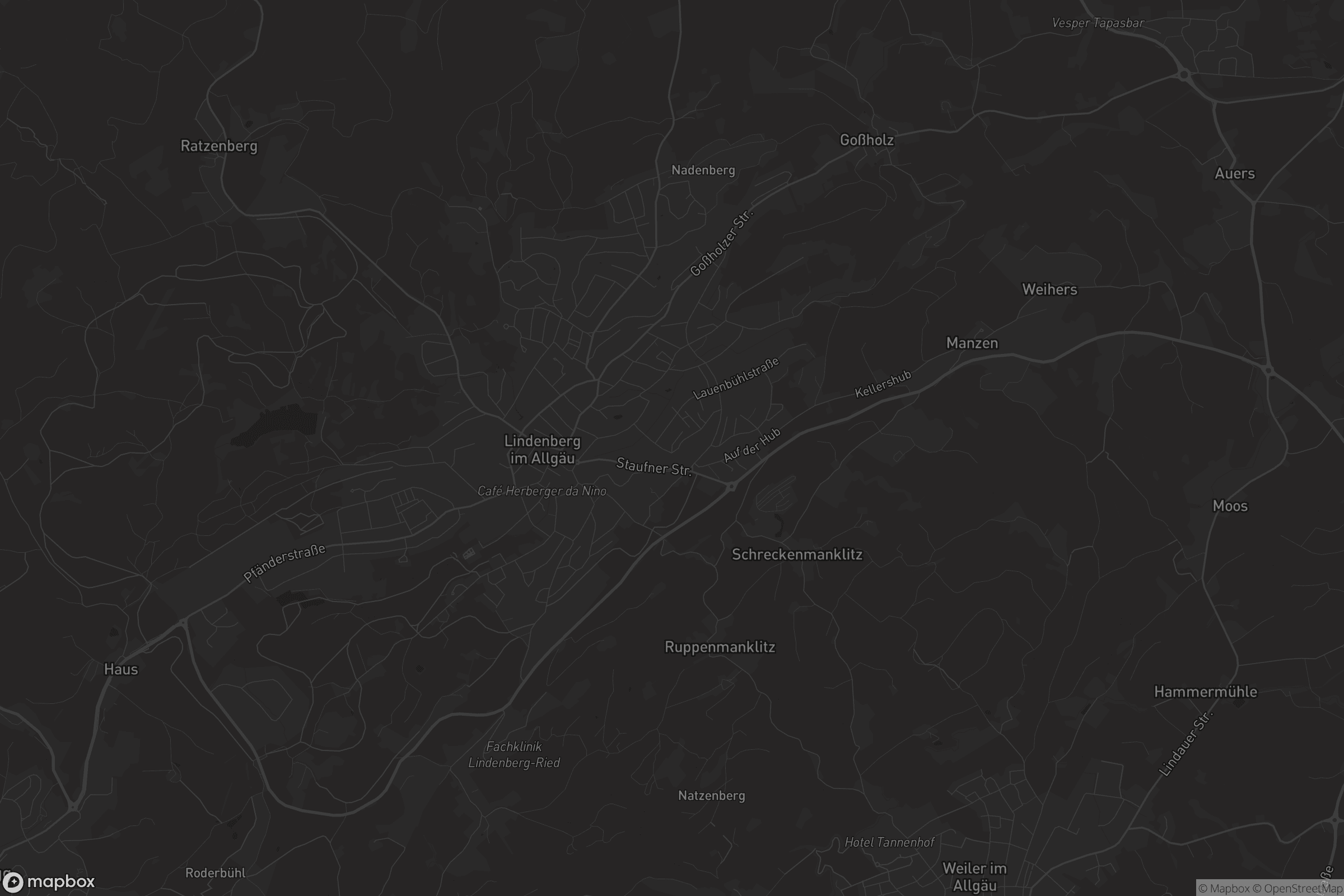 Karte von Lindenberg im Allgäu