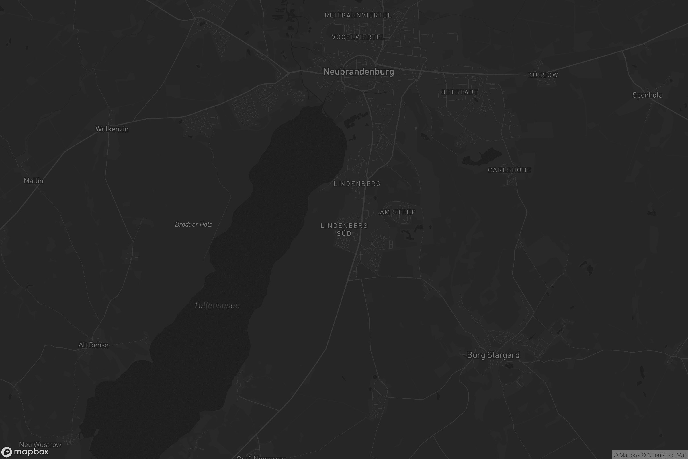 Karte von Lindenberg Süd