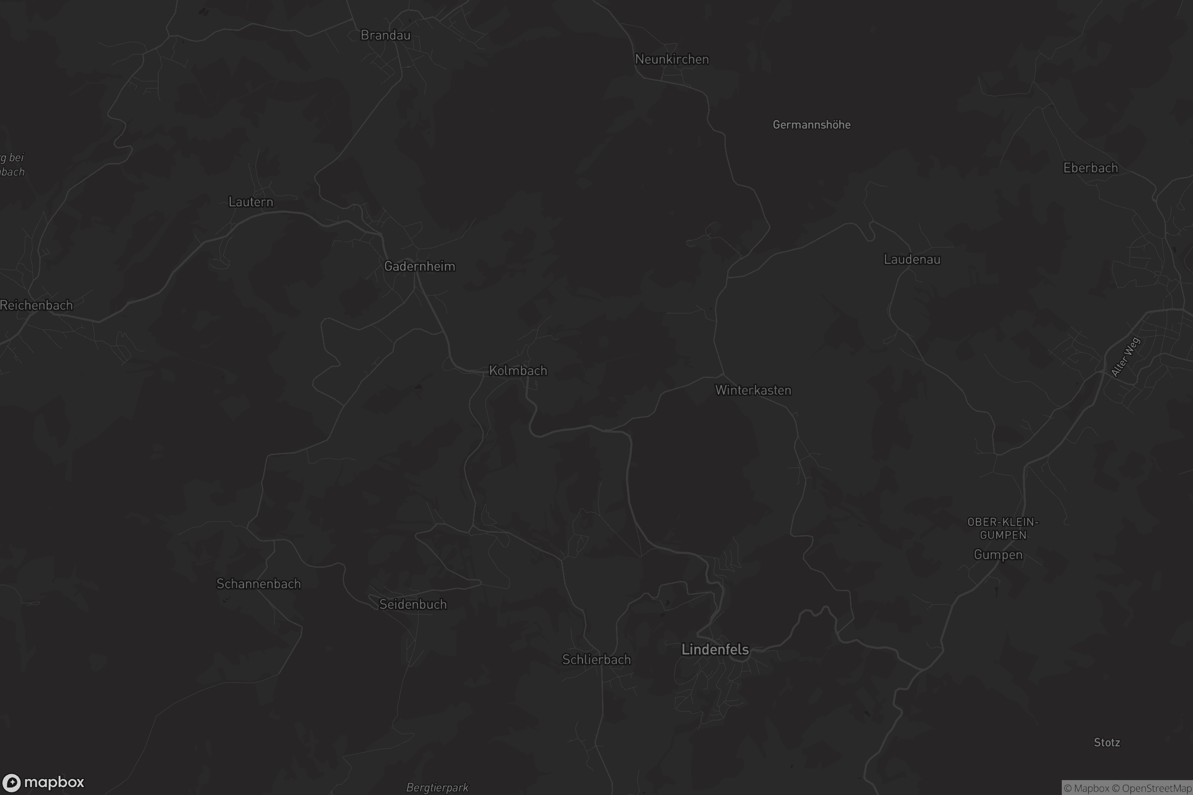 Karte von Lindenfels