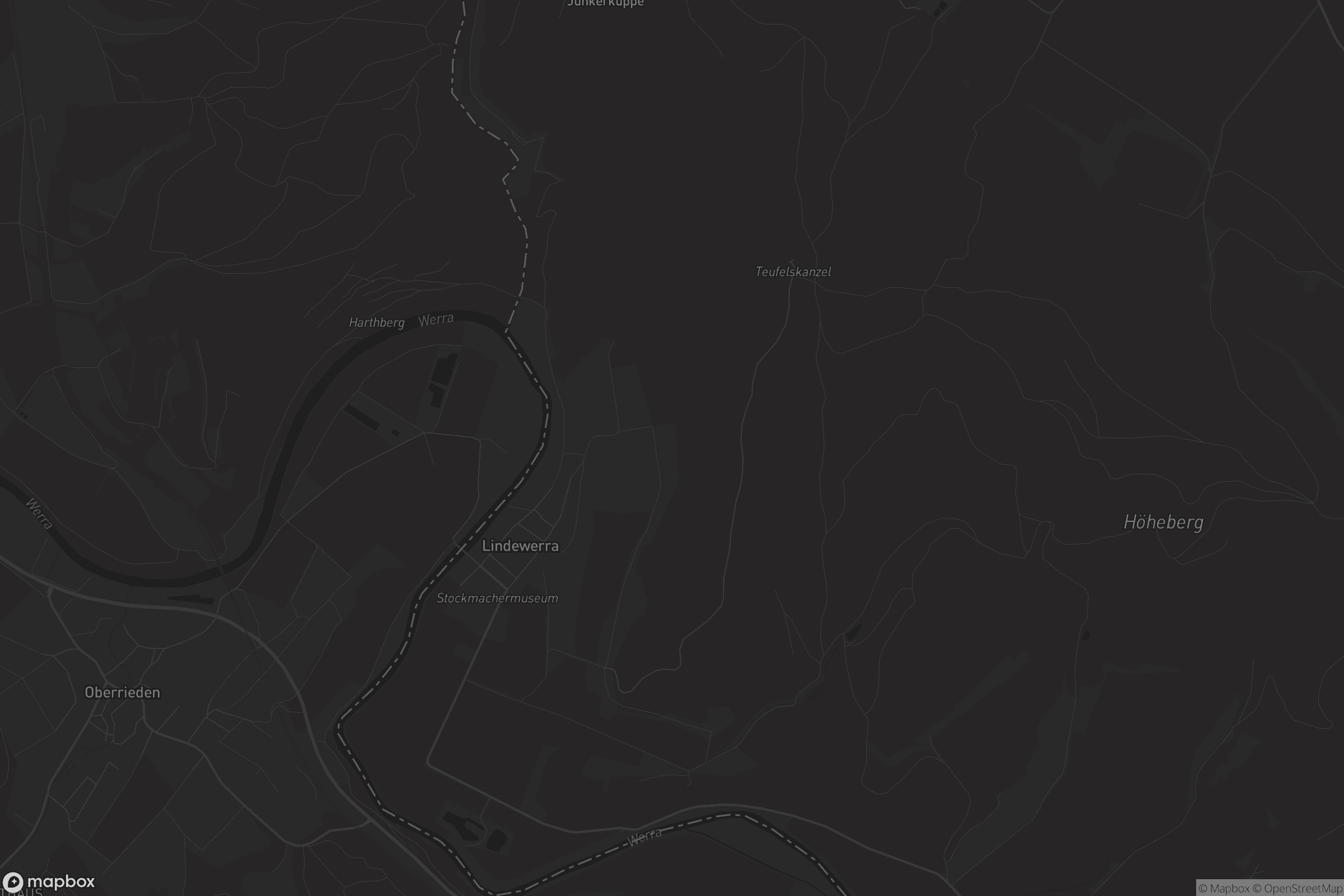 Karte von Lindewerra