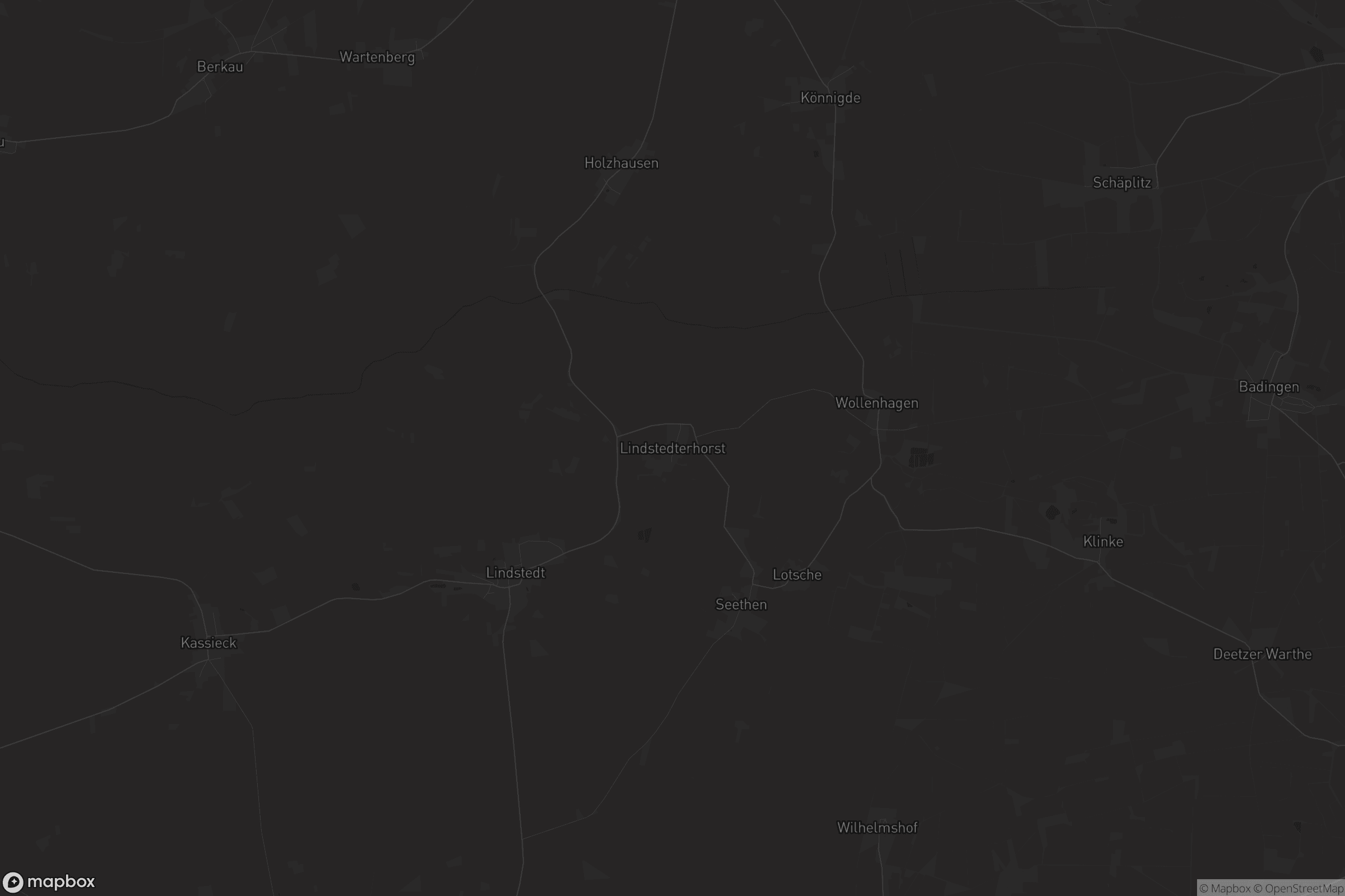 Karte von Lindstedterhorst