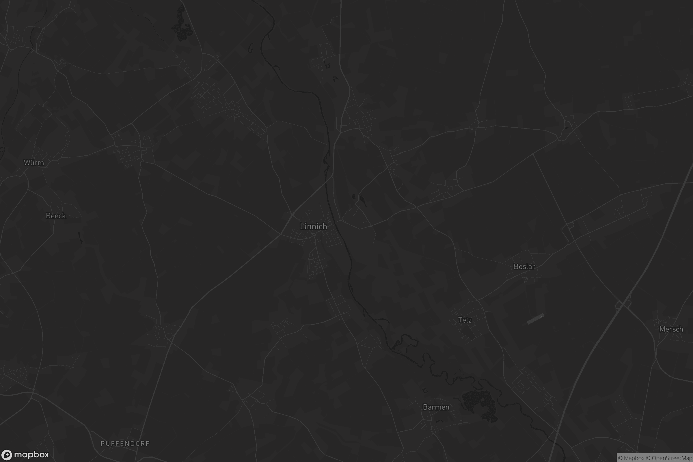 Karte von Linnich