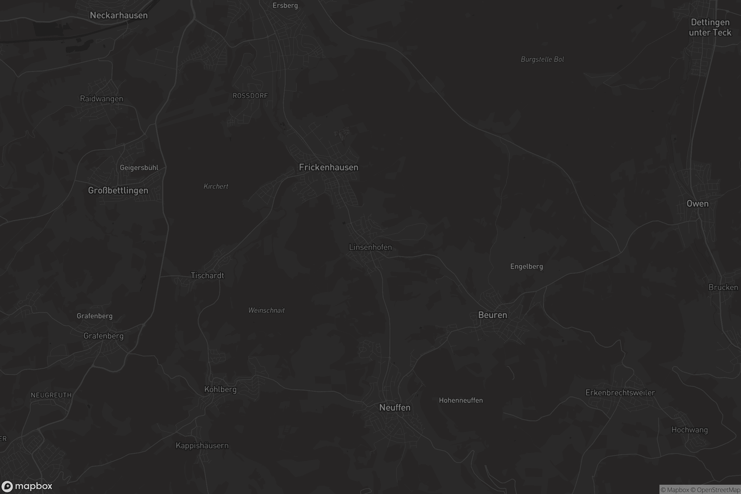 Karte von Linsenhofen