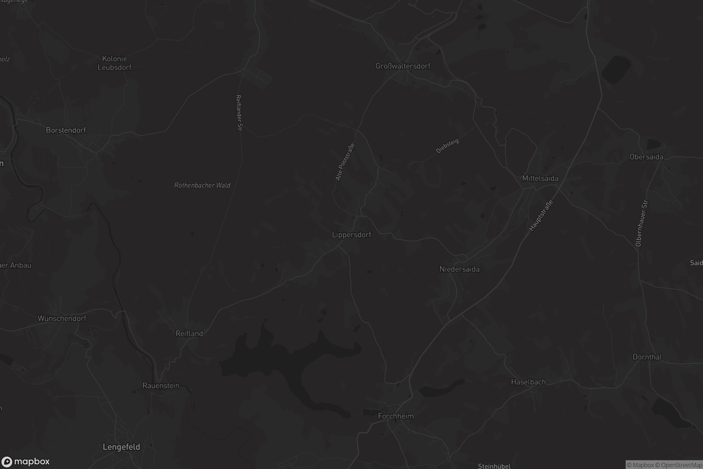 Karte von Lippersdorf