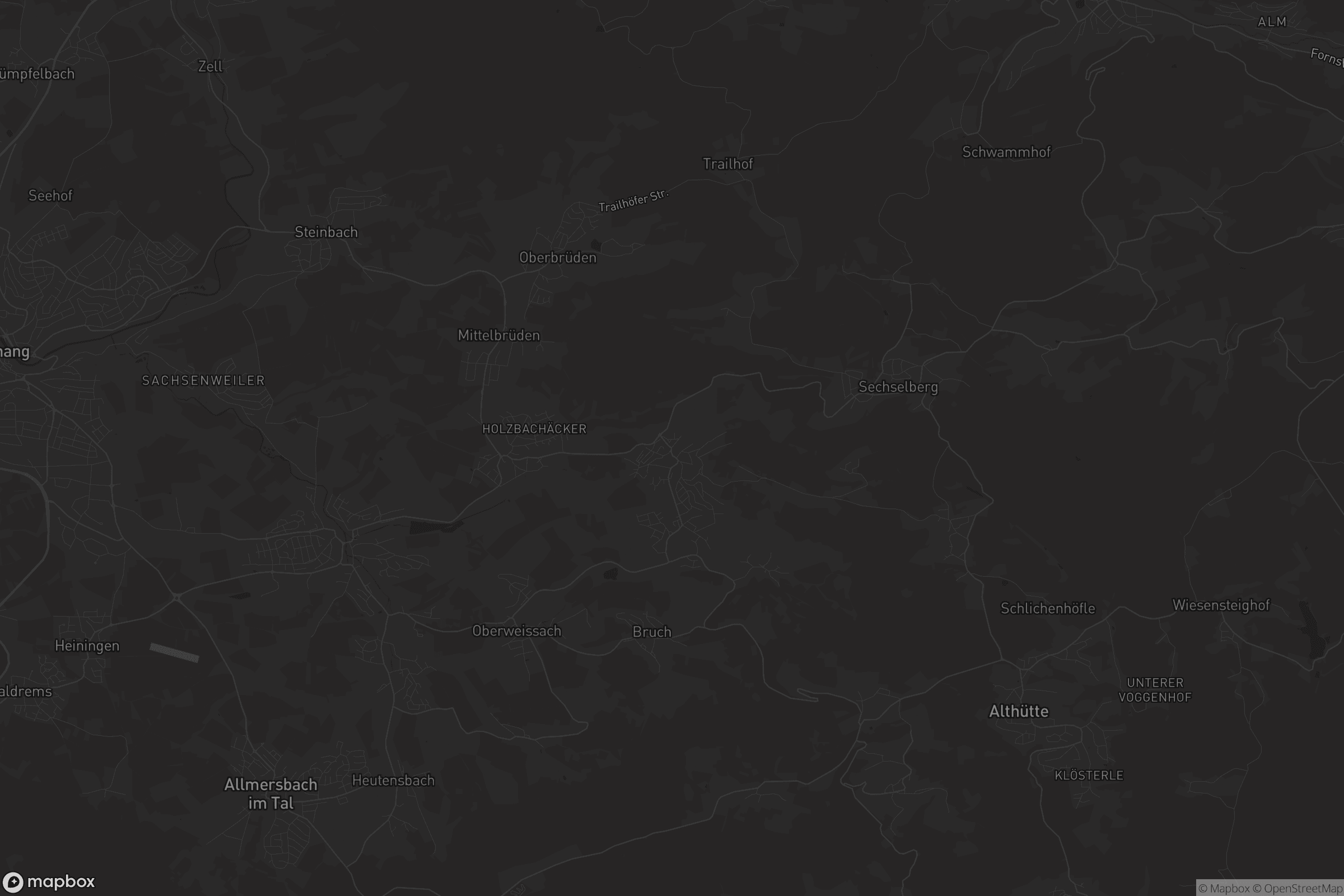 Karte von Lippoldsweiler