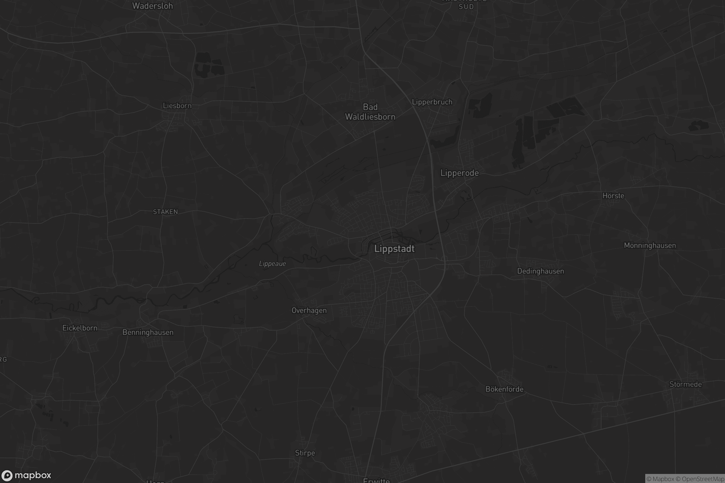 Karte von Lippstadt
