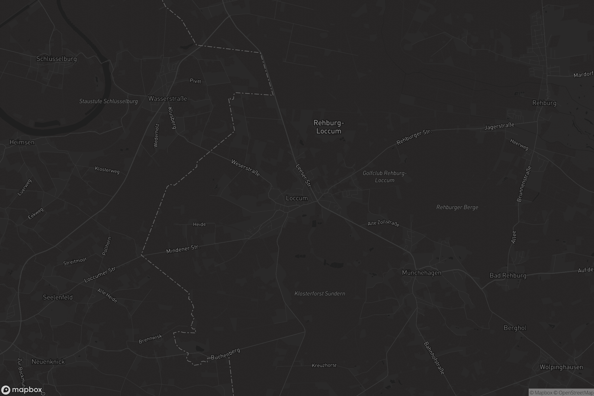Karte von Loccum