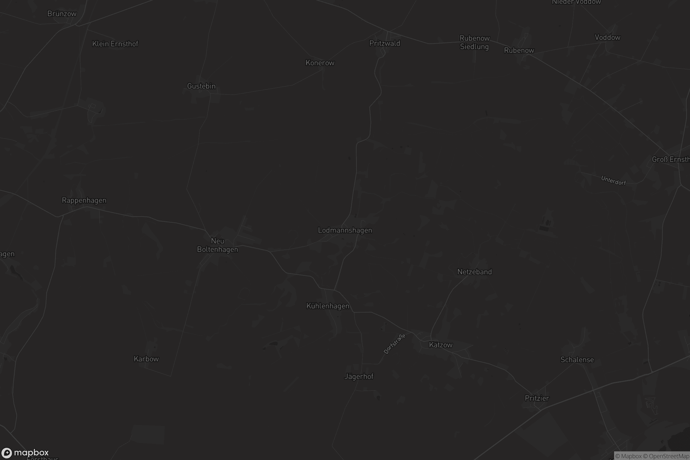 Karte von Lodmannshagen