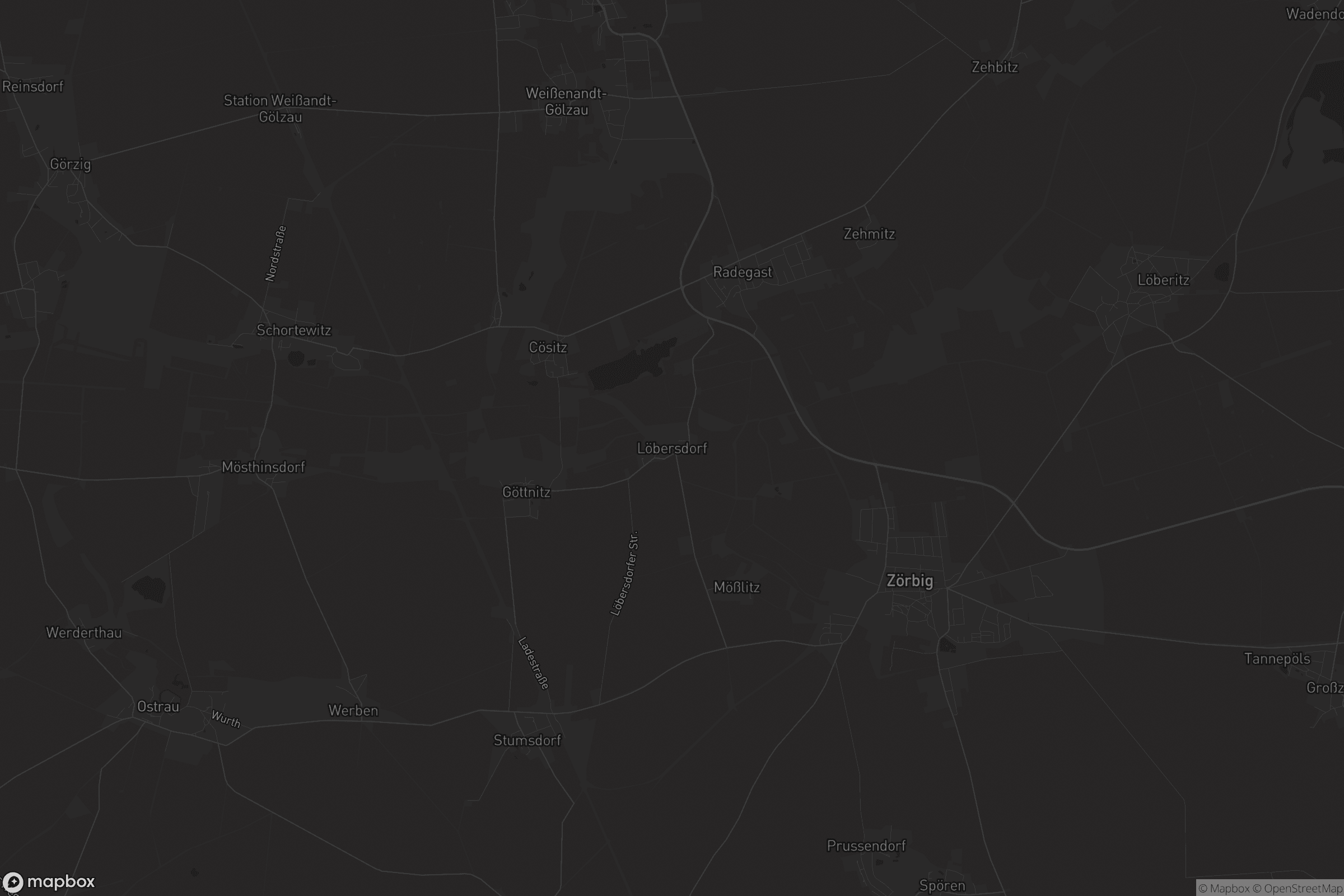 Karte von Löbersdorf