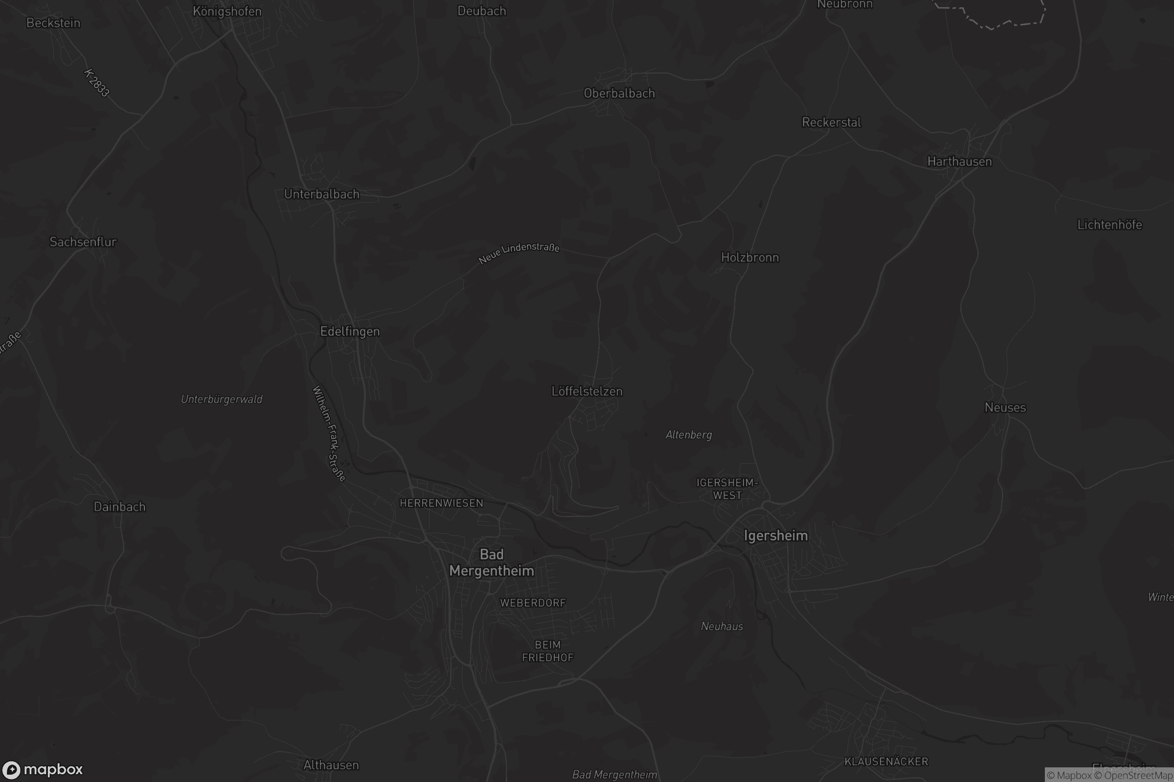 Karte von Löffelstelzen