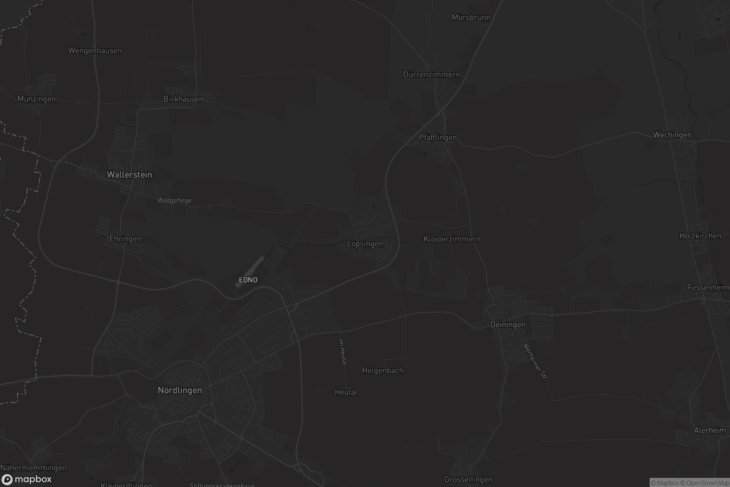 Karte von Löpsingen