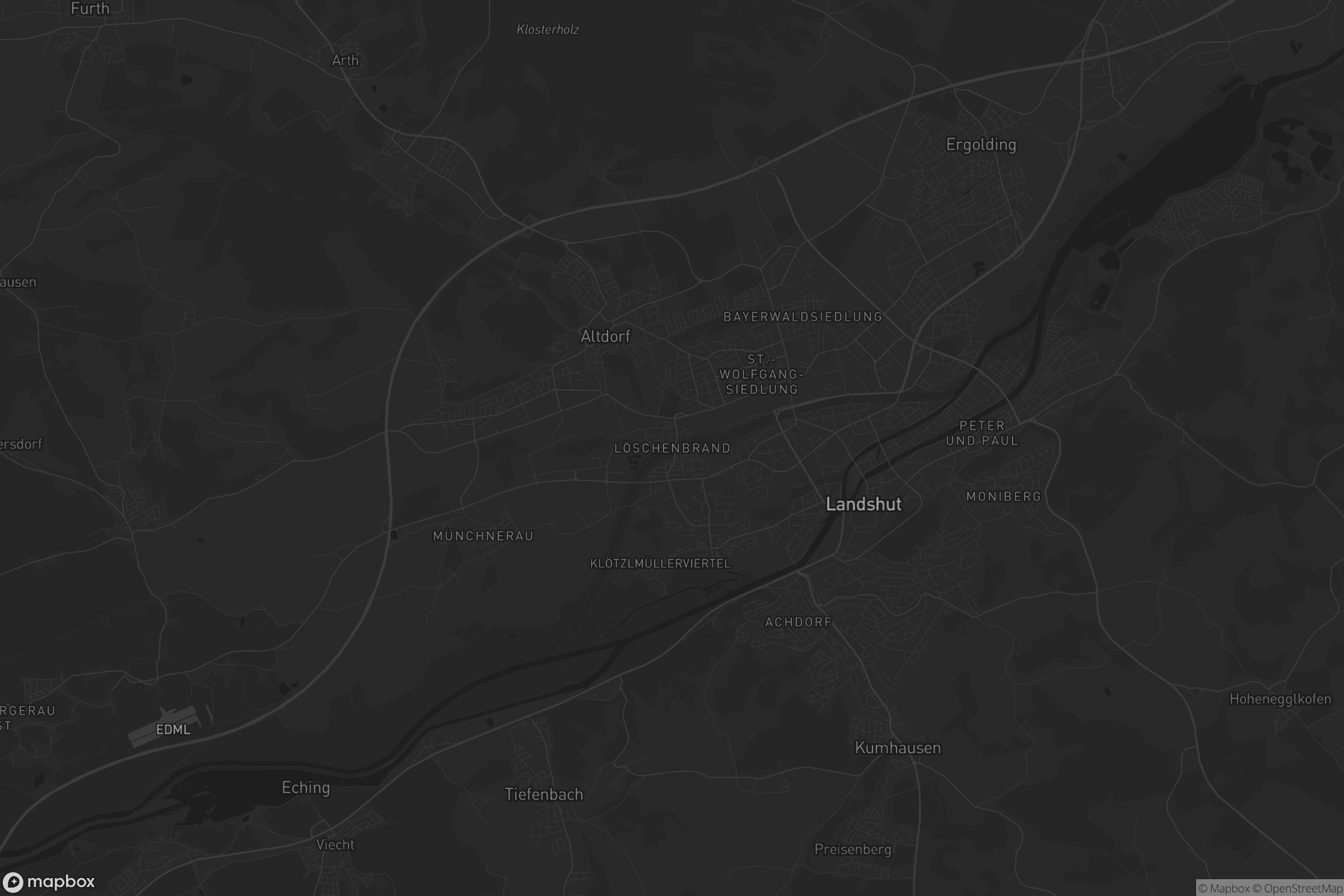 Karte von Löschenbrand