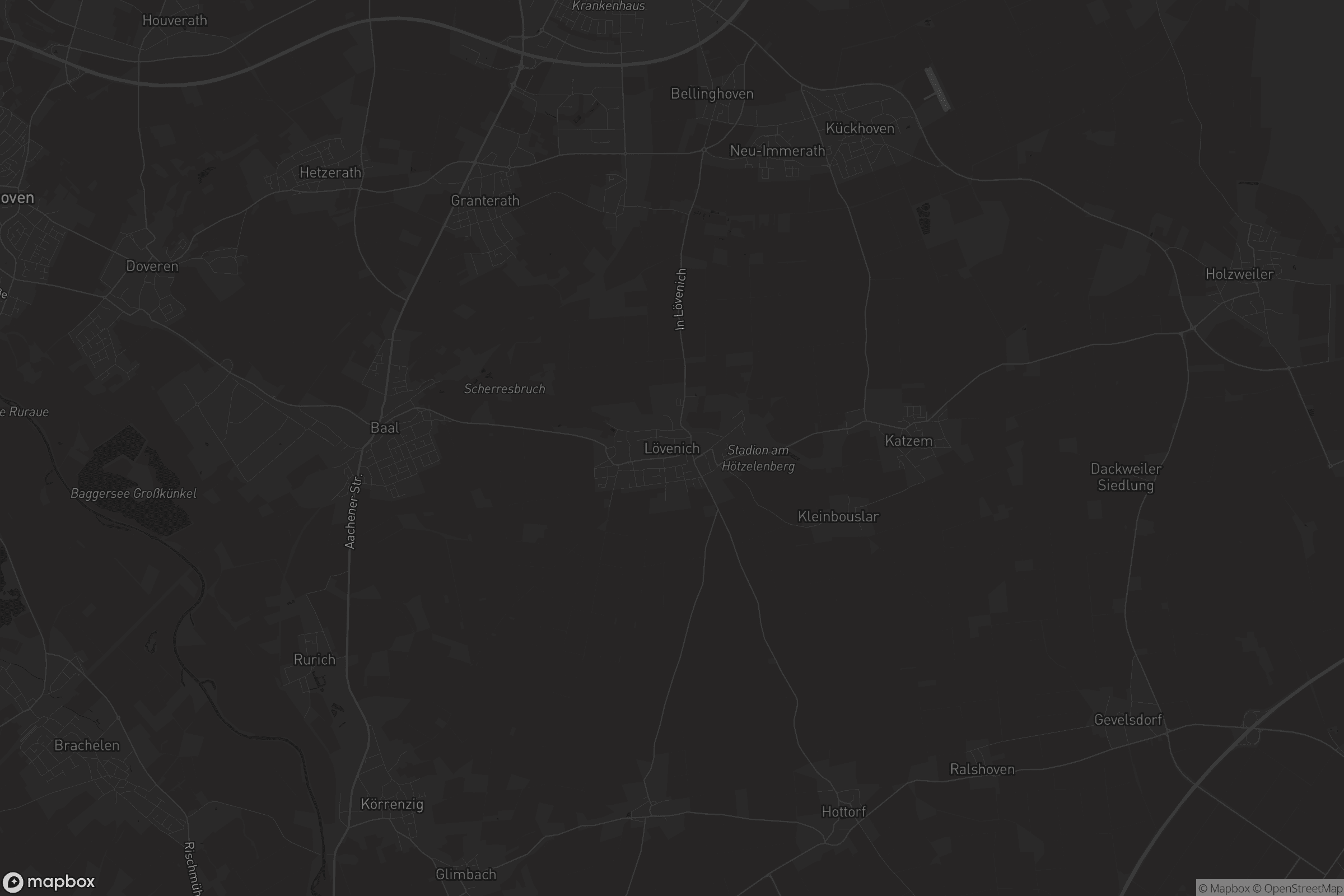 Karte von Lövenich