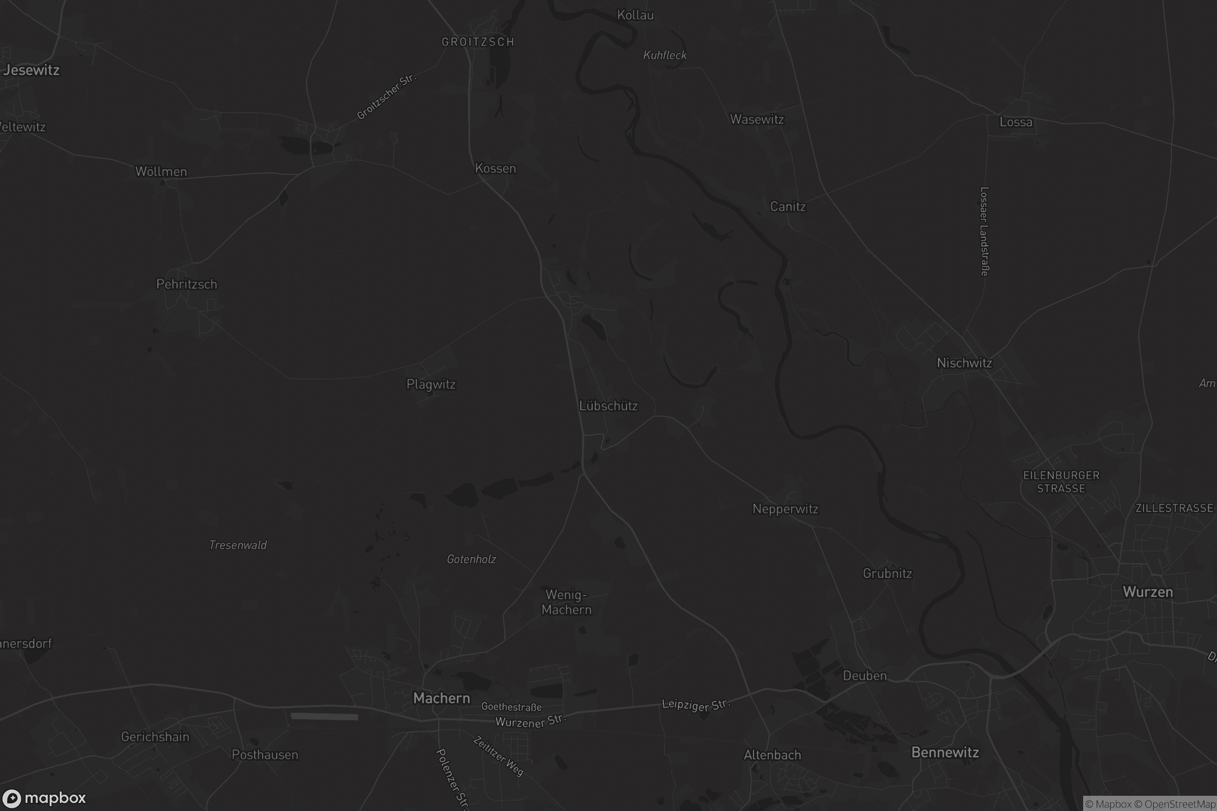 Karte von Lübschütz