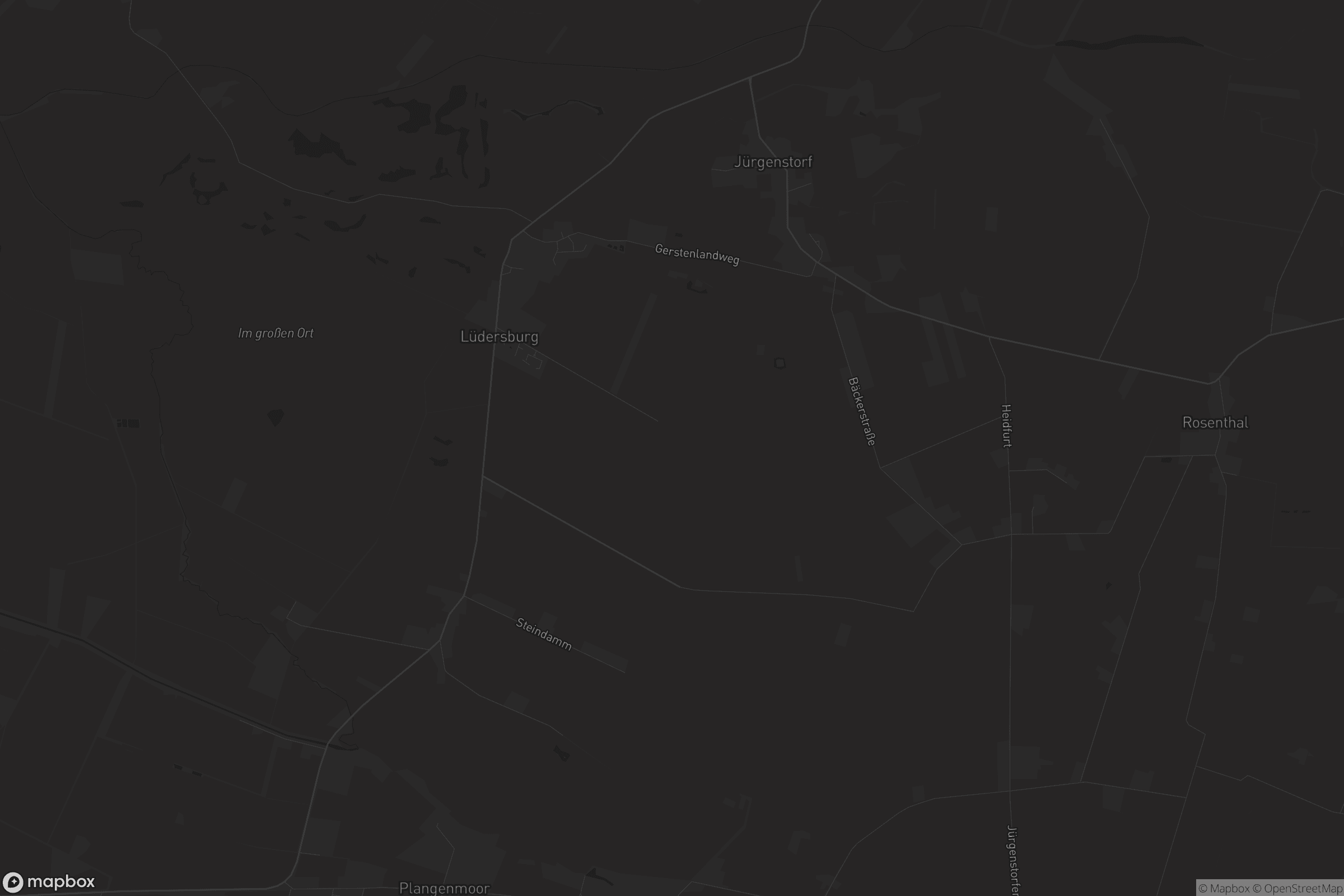 Karte von Lüdersburg