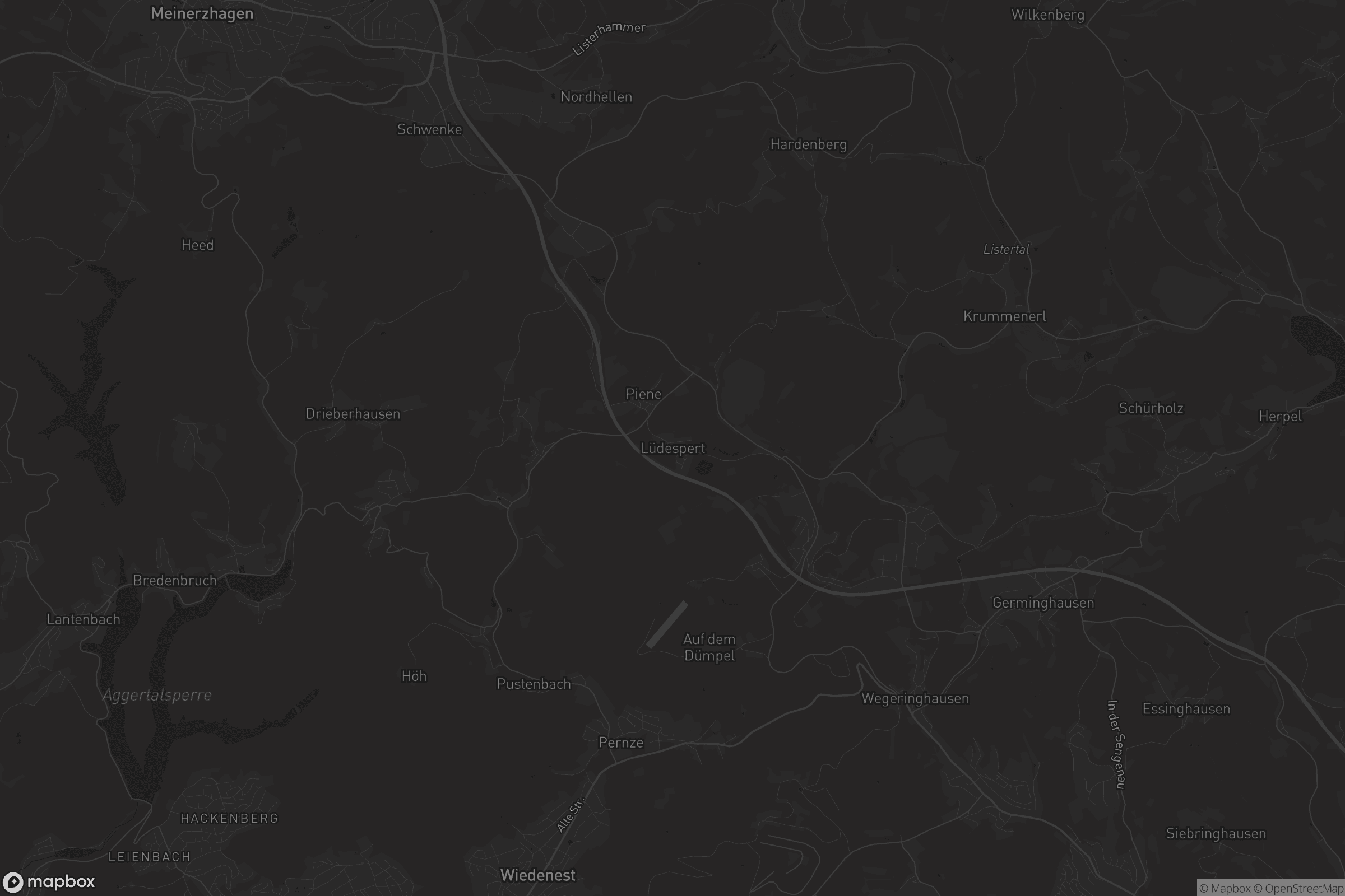 Karte von Lüdespert