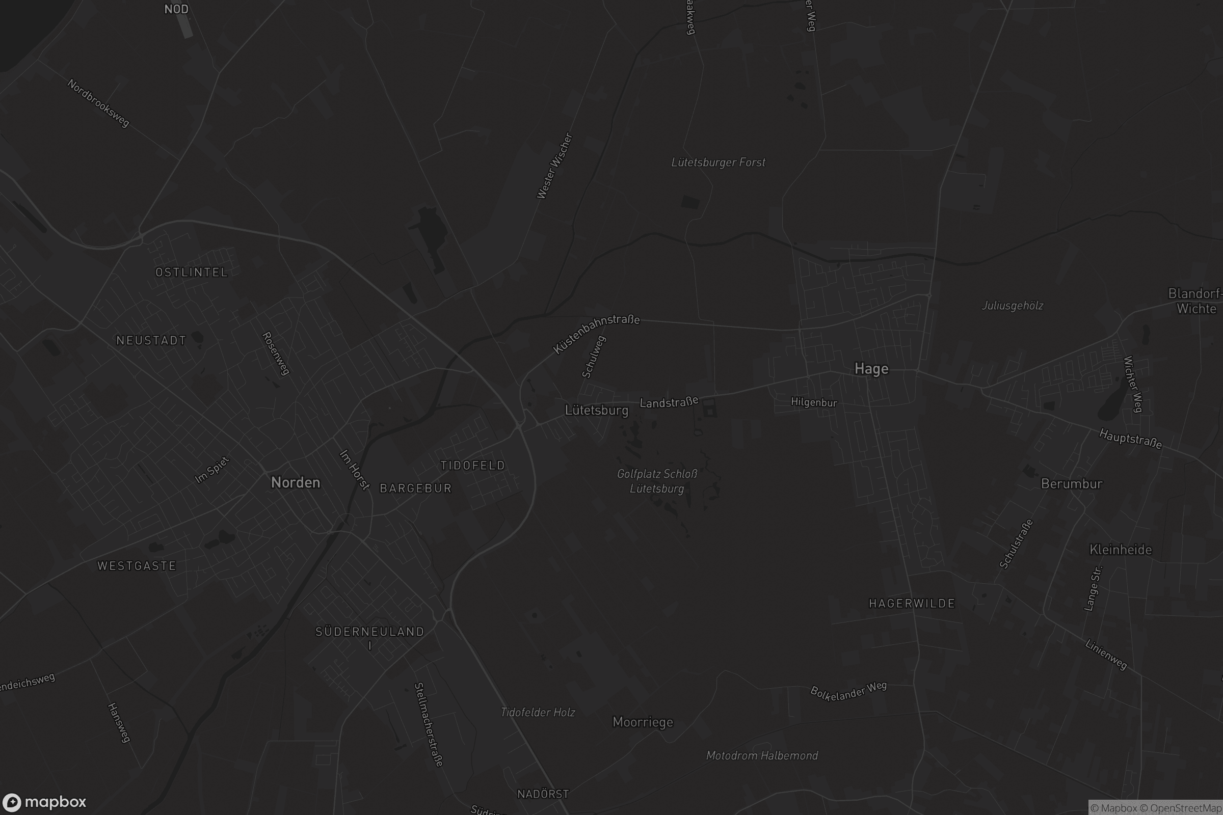 Karte von Lütetsburg