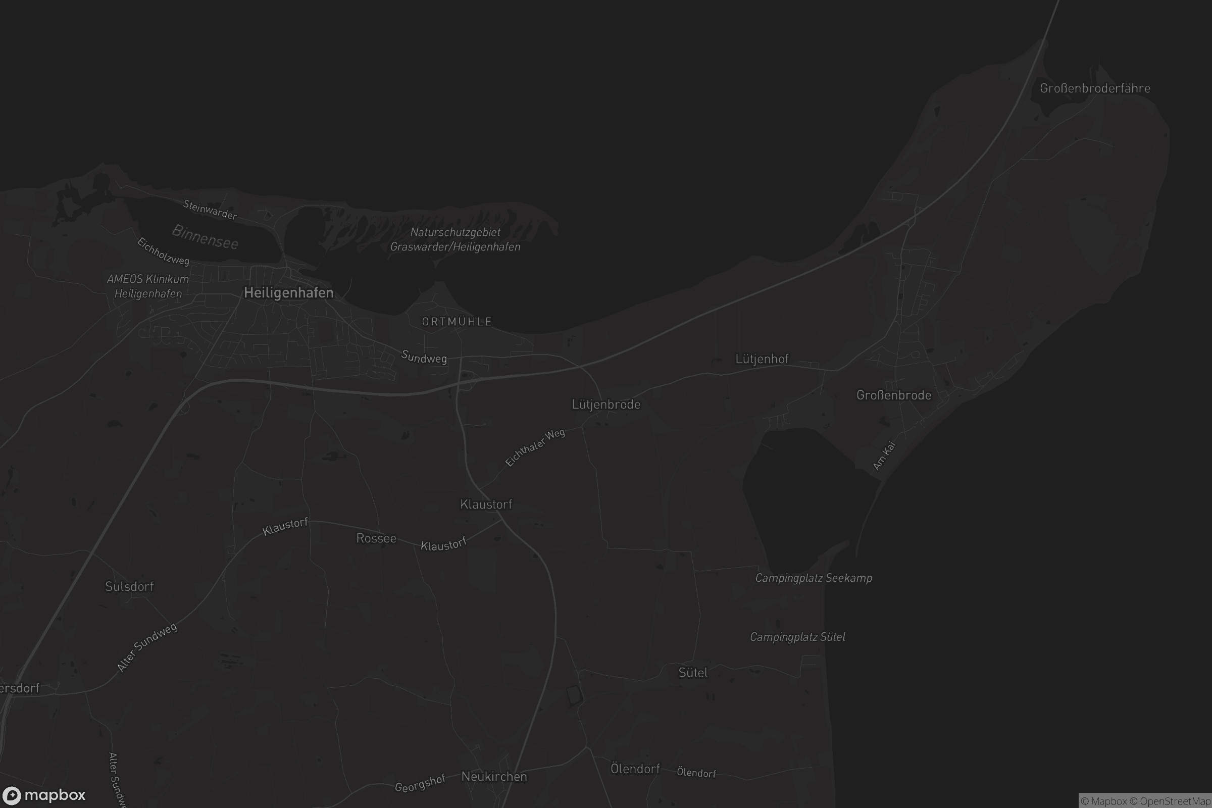 Karte von Lütjenbrode