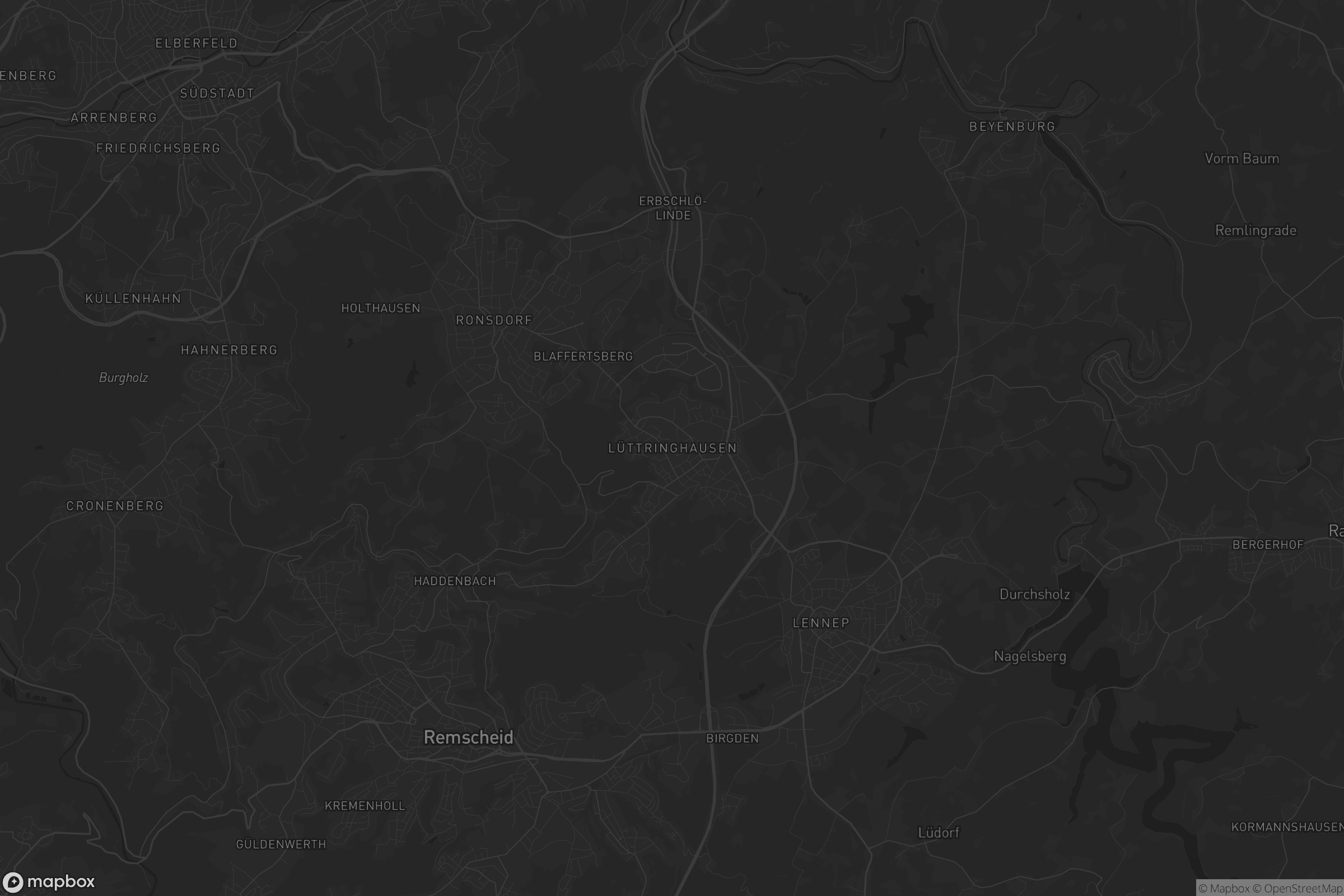 Karte von Lüttringhausen