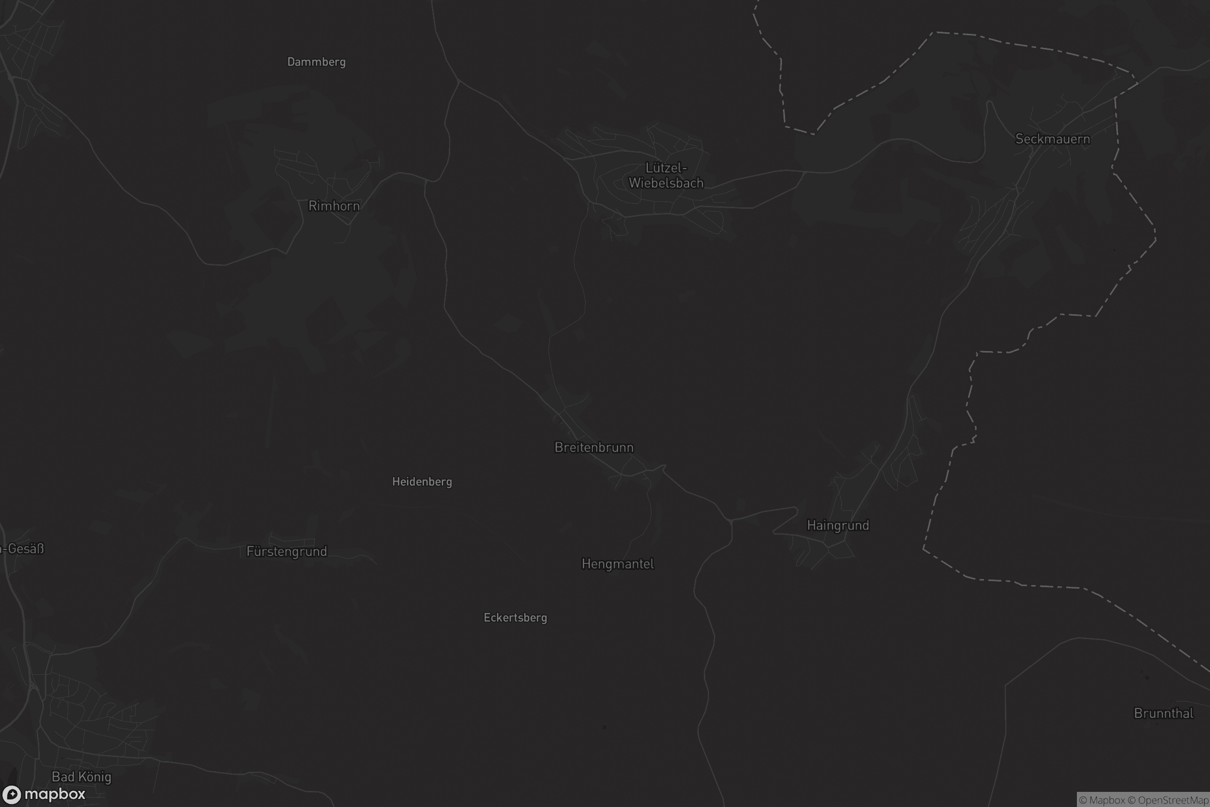 Karte von Lützelbach