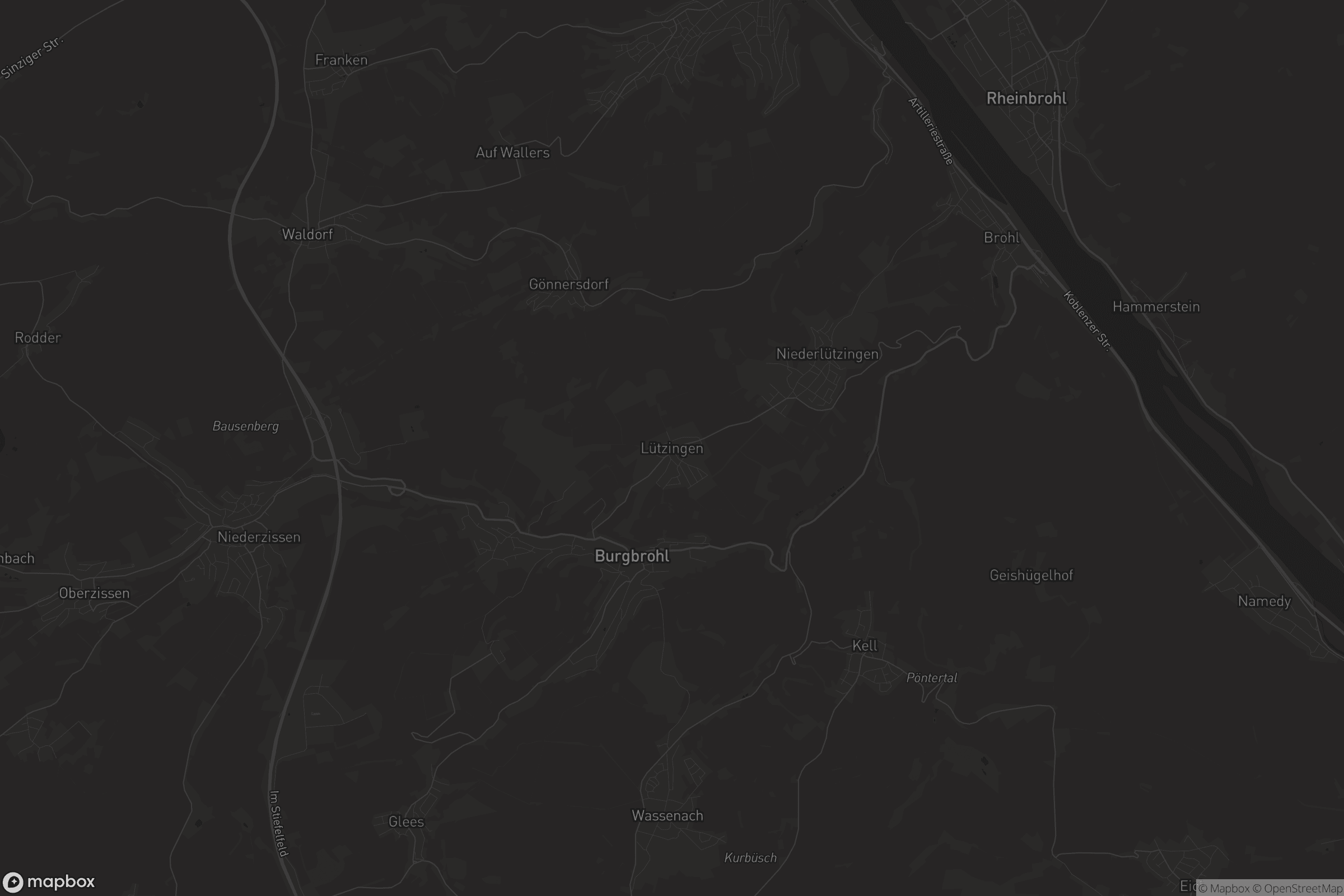 Karte von Lützingen