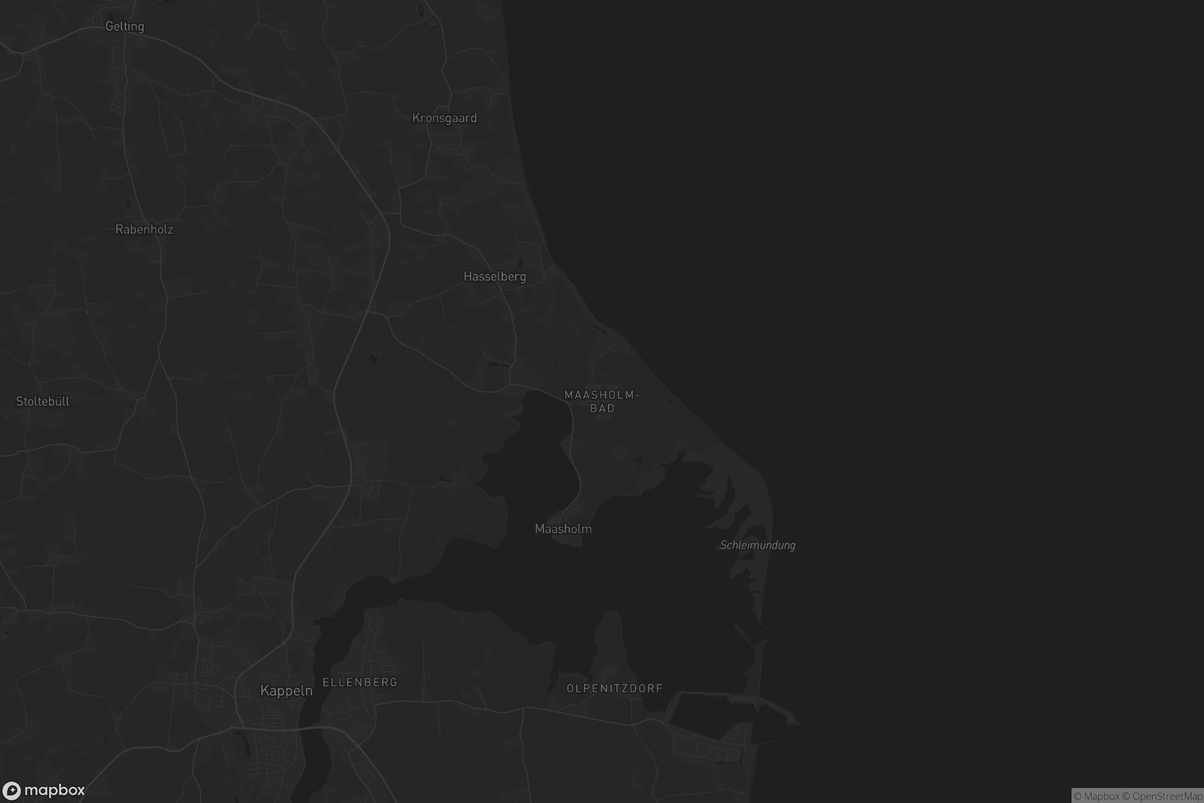 Karte von Maasholm-Bad