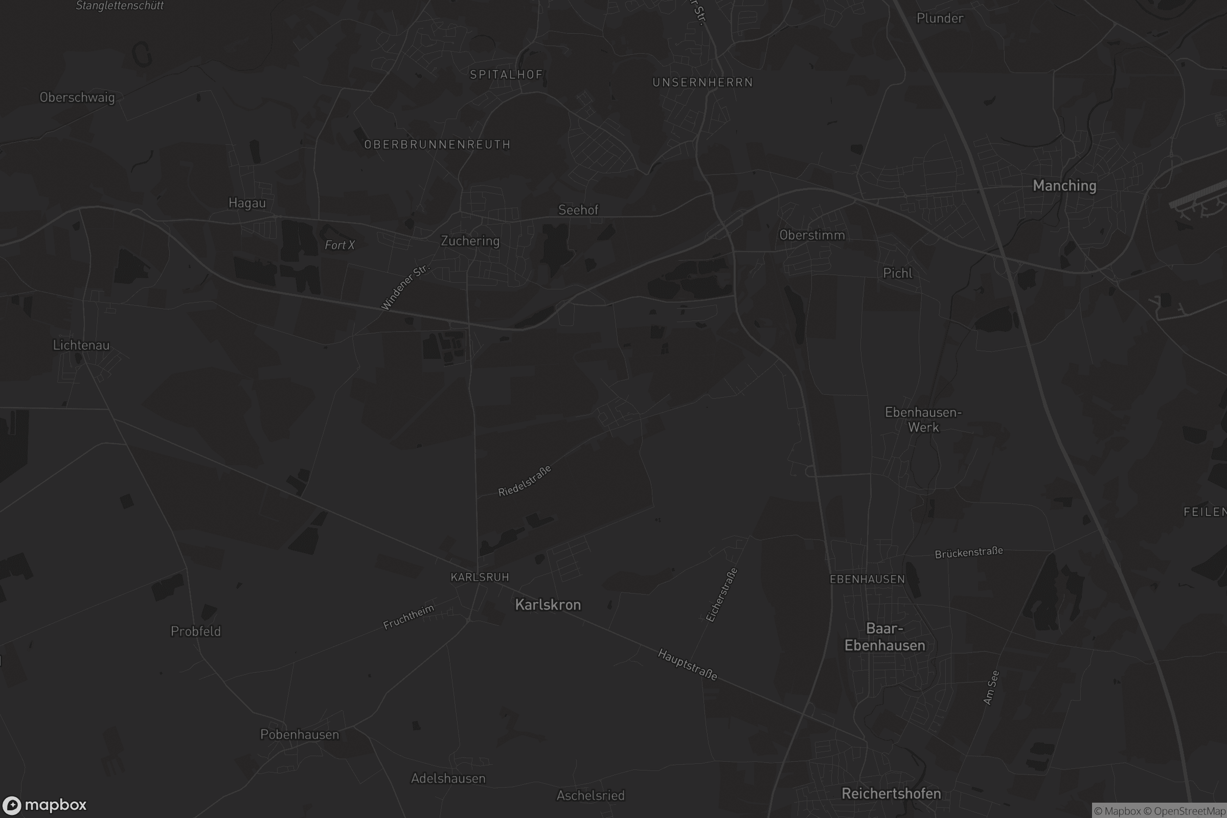 Karte von Mändlfeld