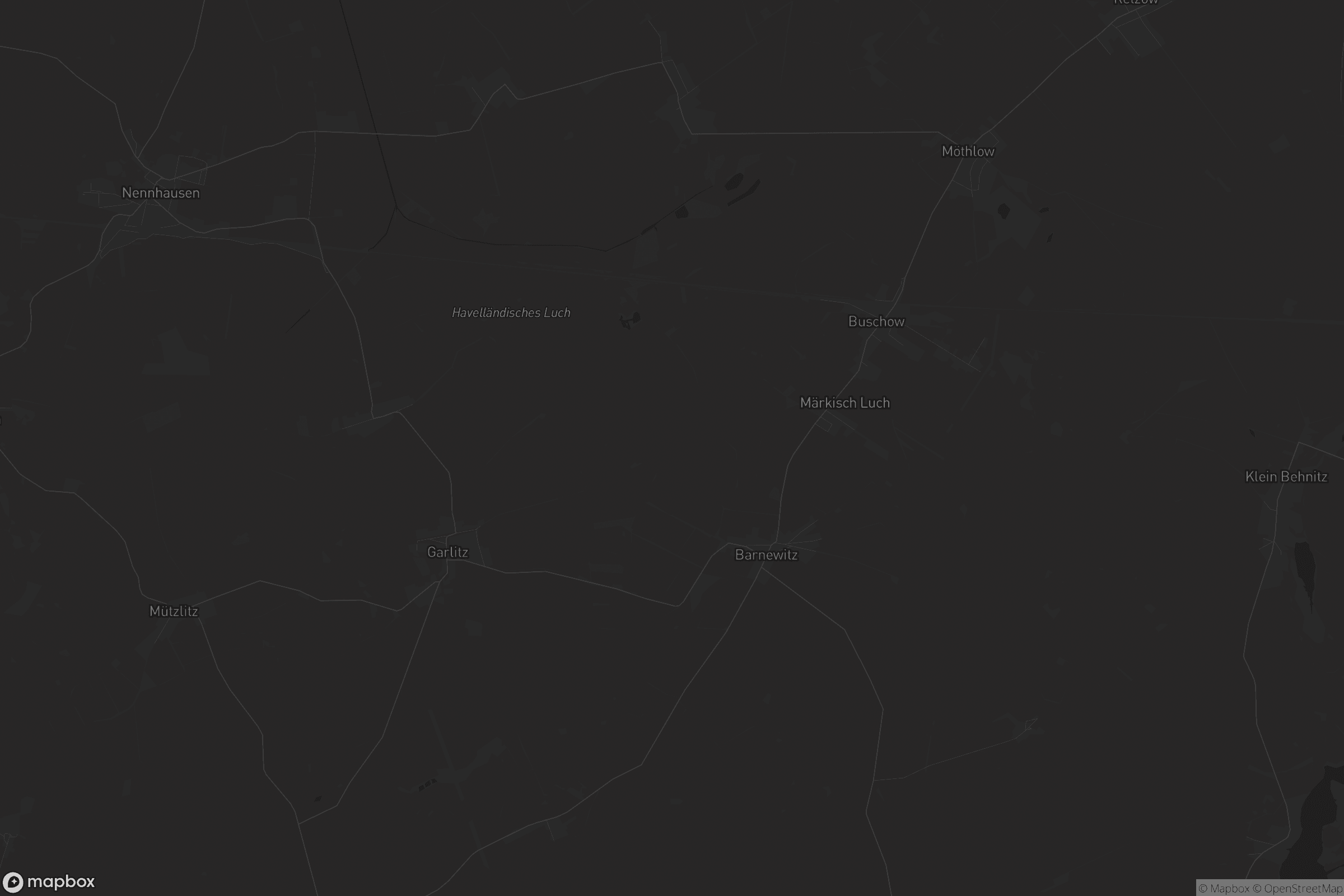 Karte von Märkisch Luch