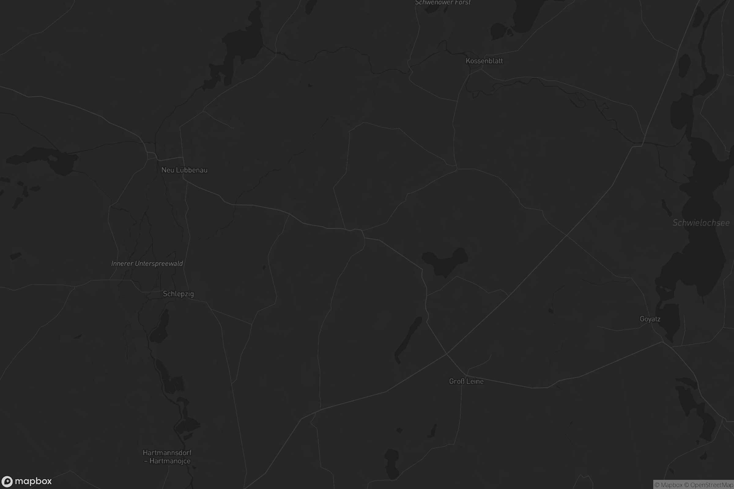 Karte von Märkische Heide