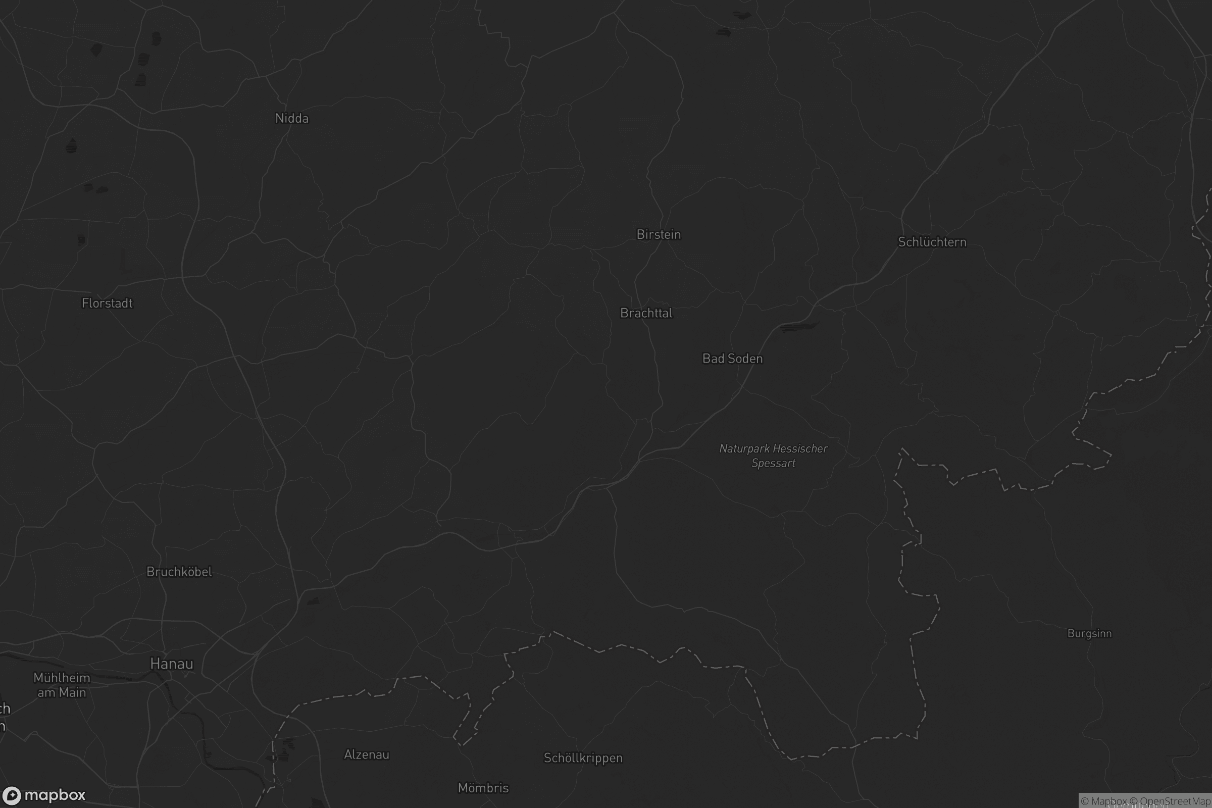 Karte von Main-Kinzig-Kreis