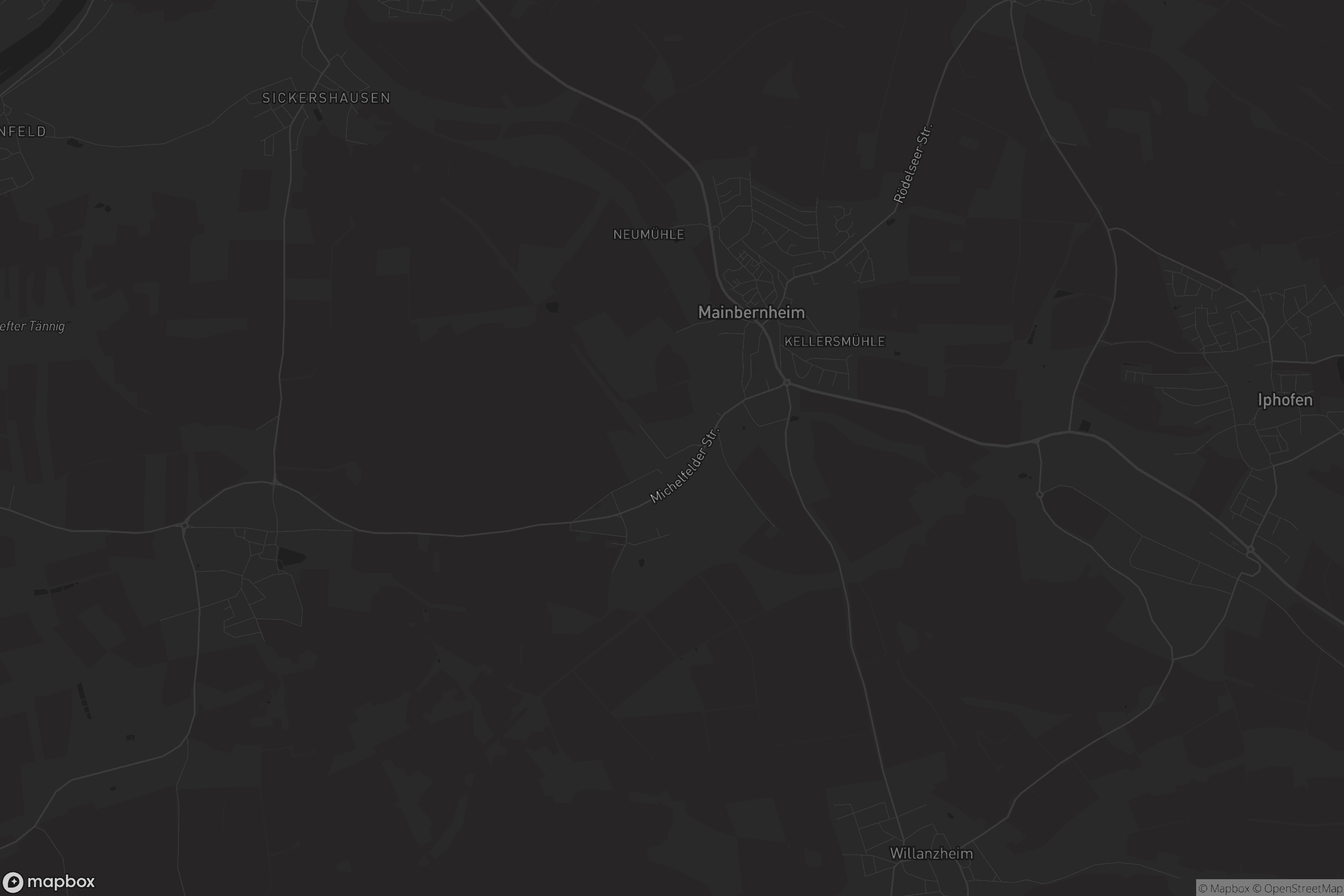 Karte von Mainbernheim