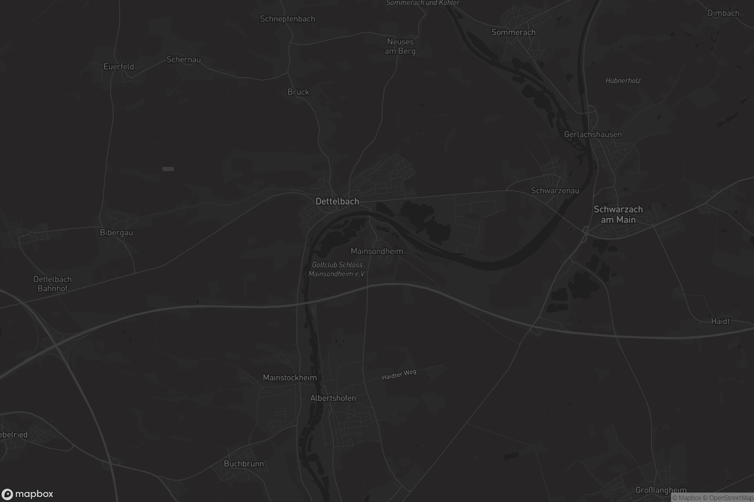 Karte von Mainsondheim