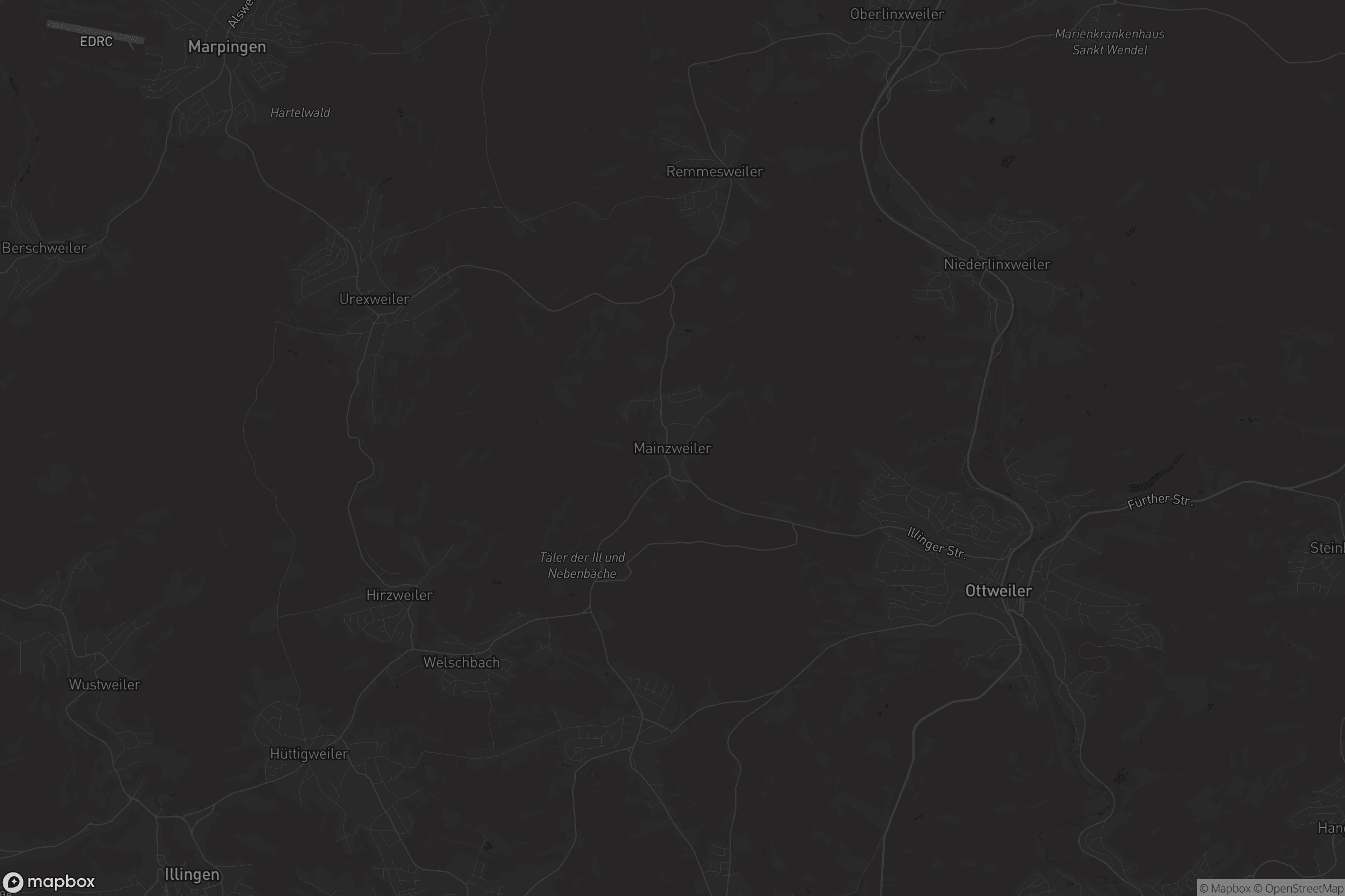 Karte von Mainzweiler