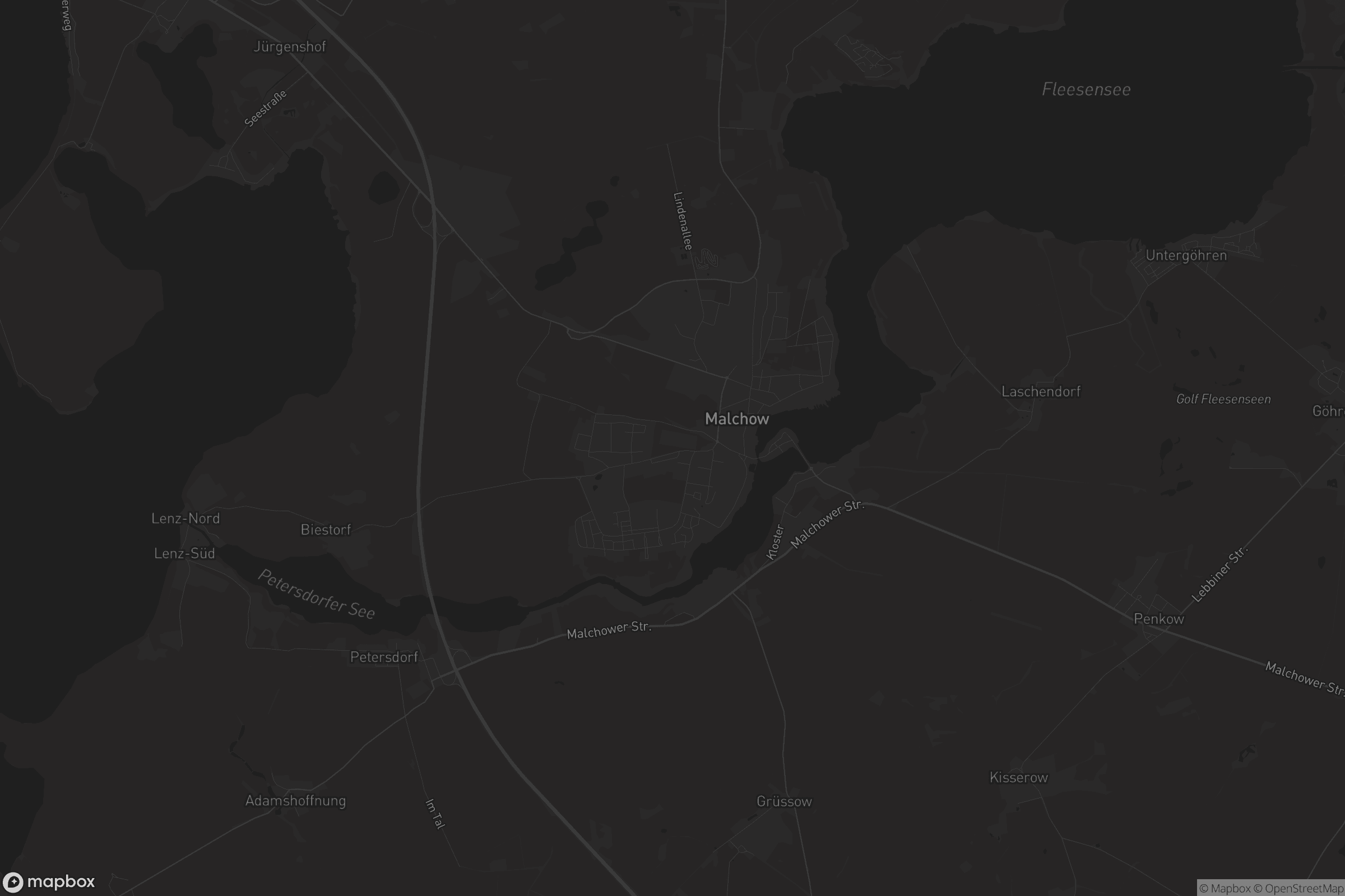 Karte von Malchow