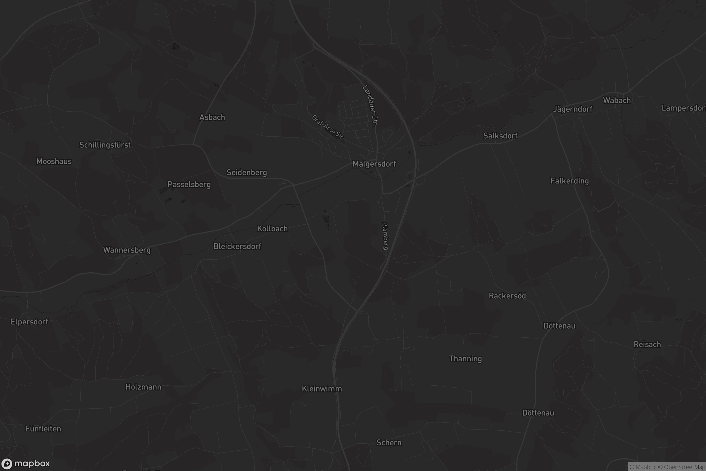 Karte von Malgersdorf