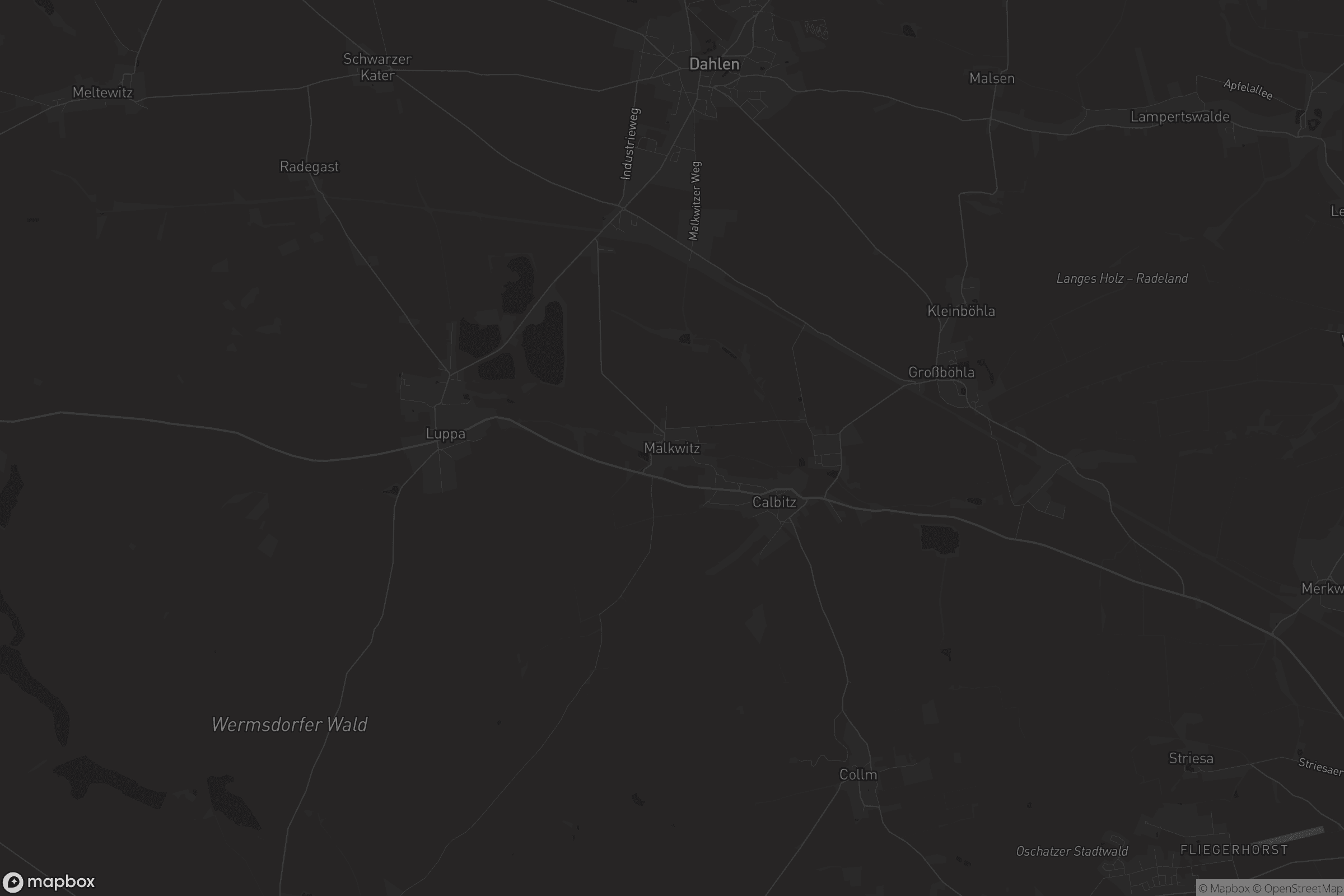 Karte von Malkwitz