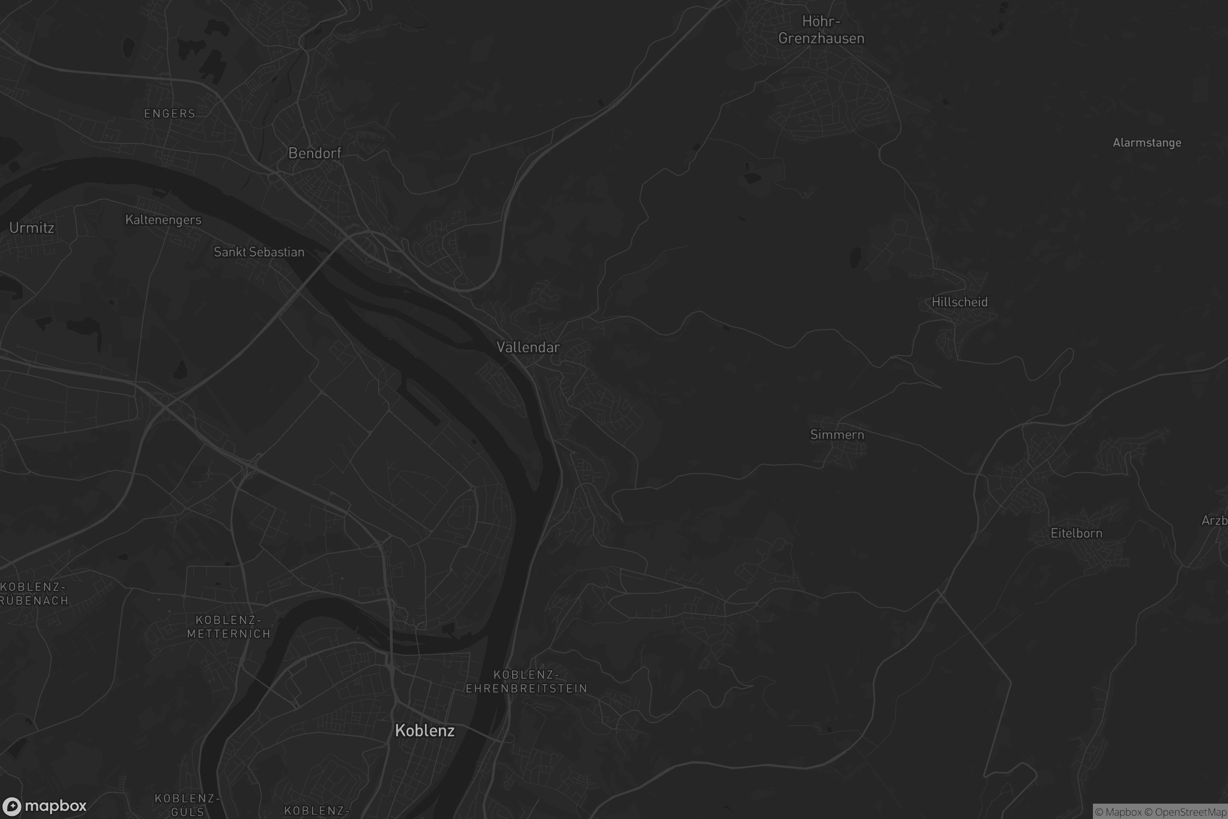 Karte von Mallendarer Berg