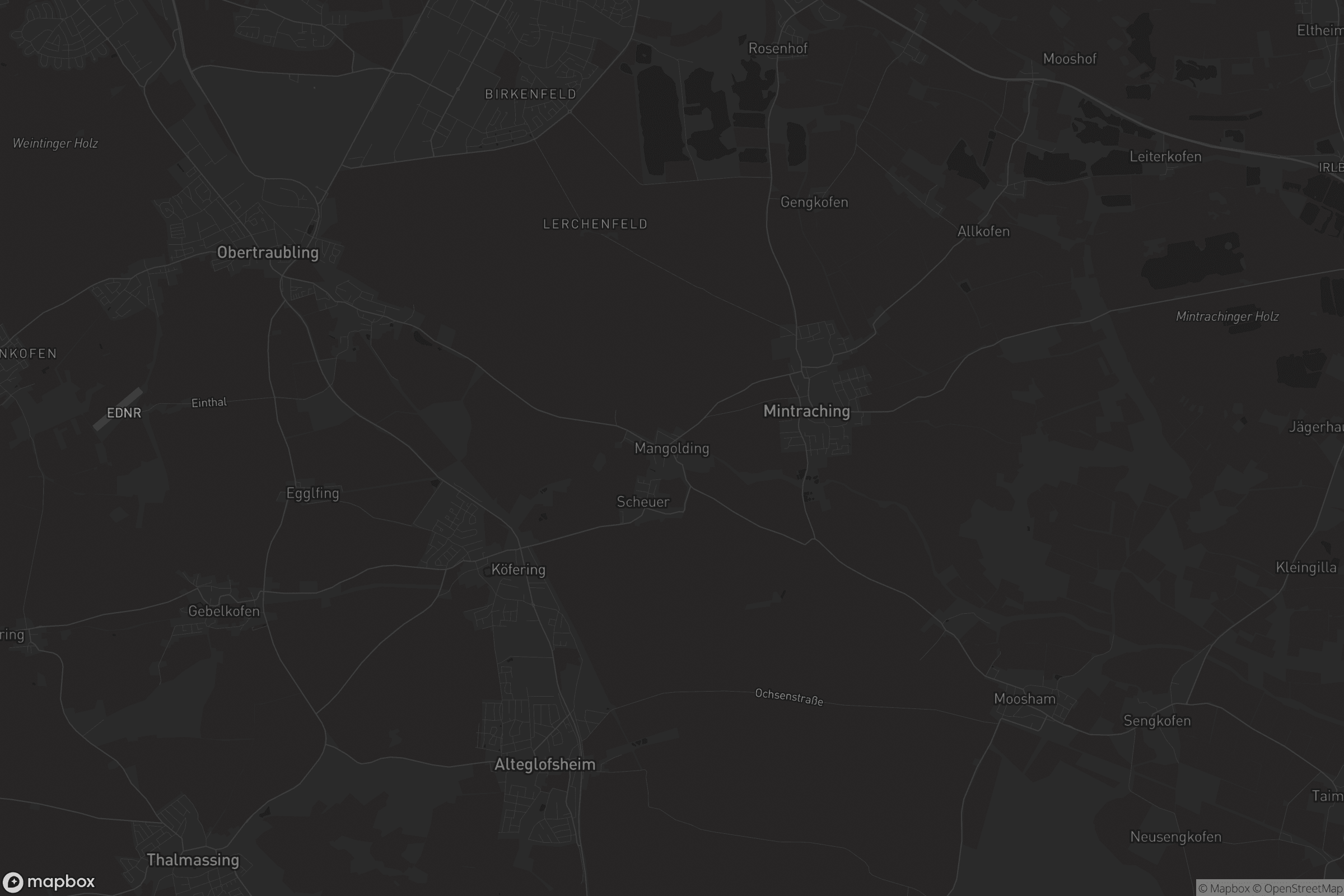 Karte von Mangolding