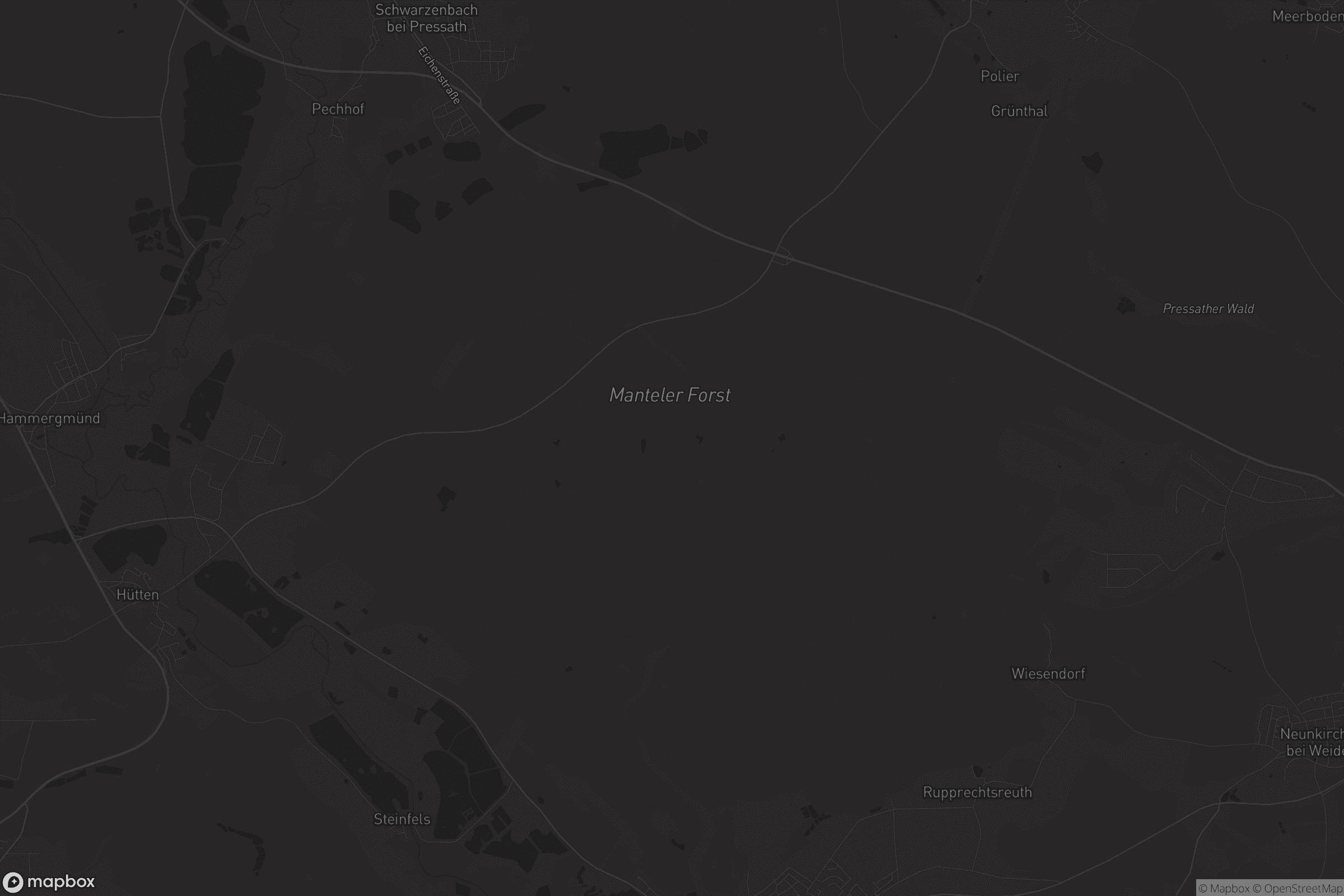 Karte von Manteler Forst