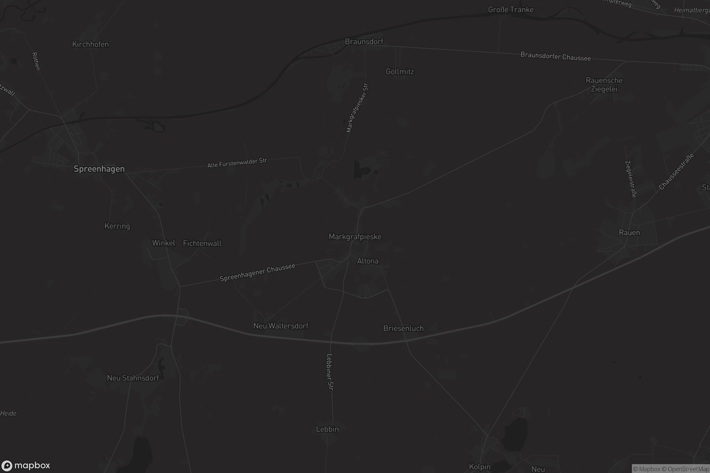 Karte von Markgrafpieske