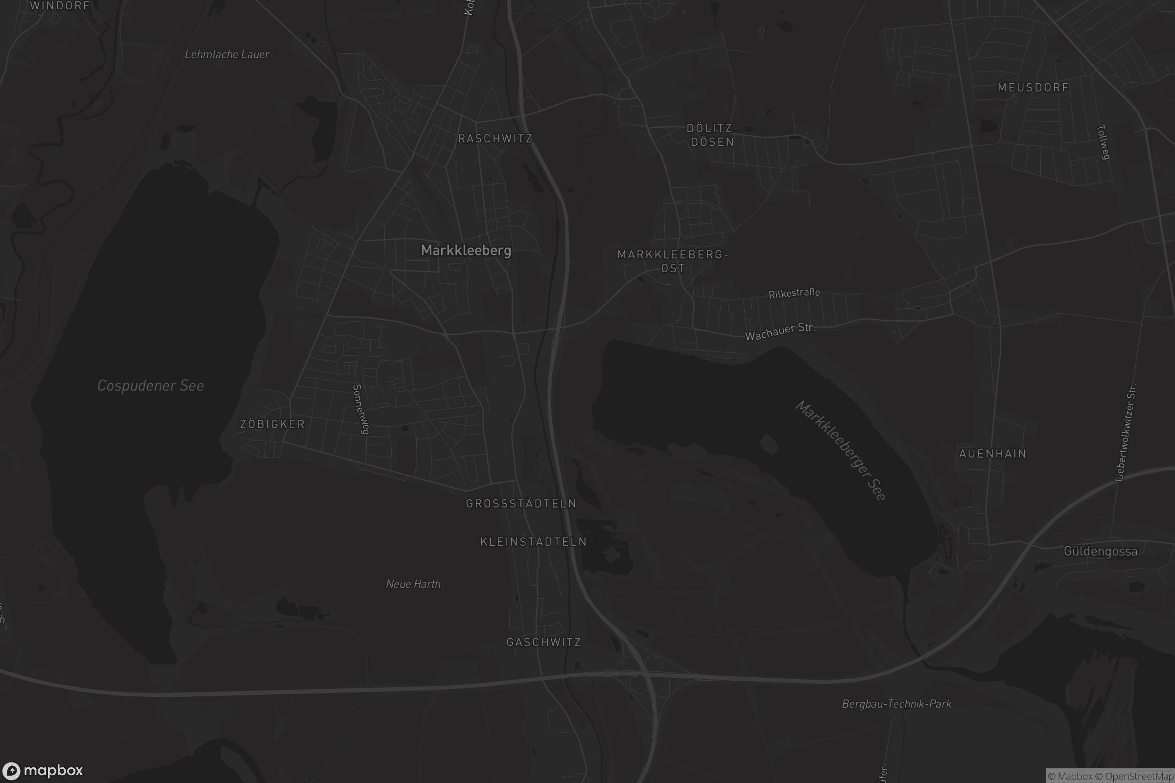 Karte von Markkleeberg