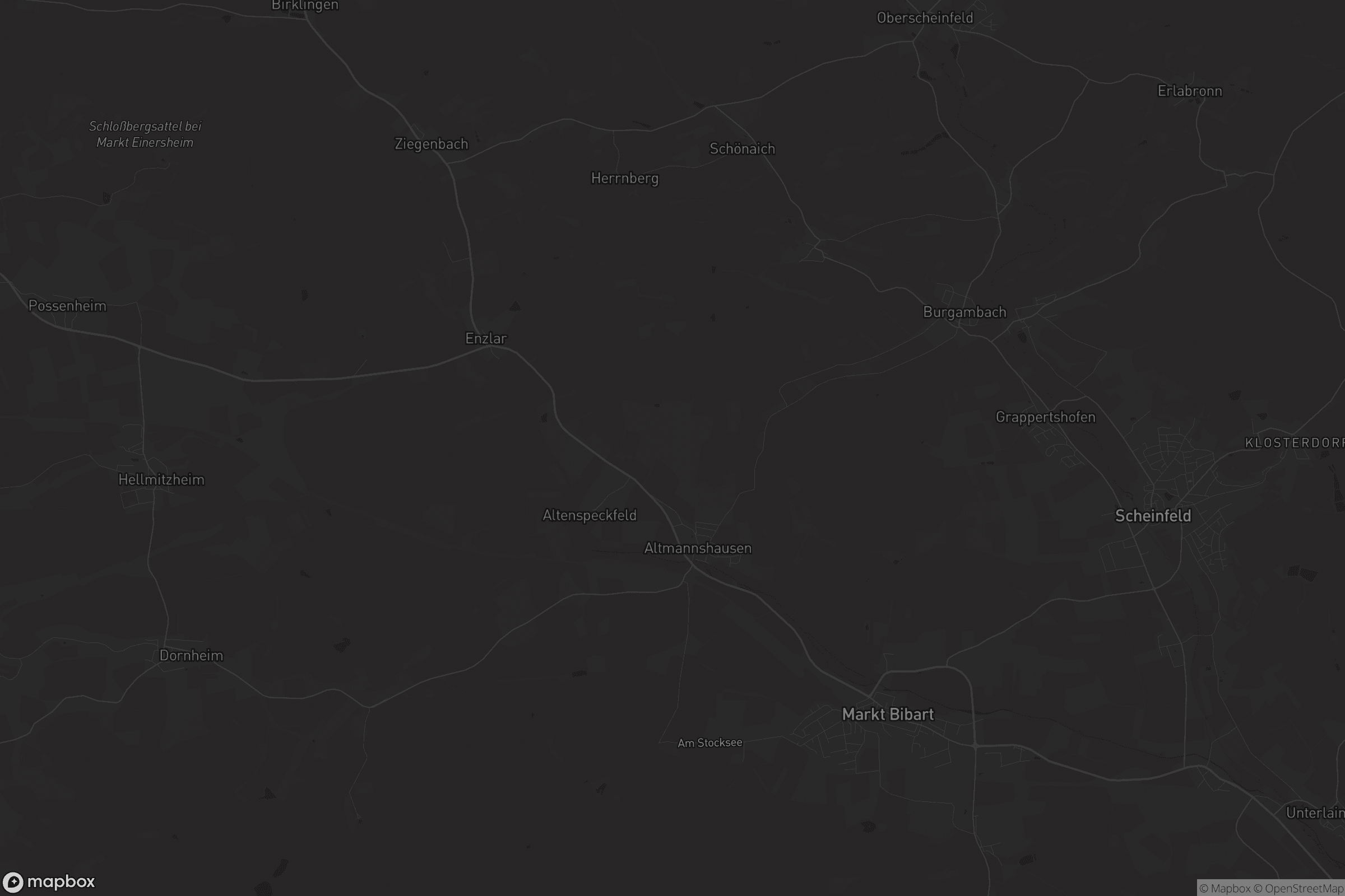 Karte von Markt Bibart