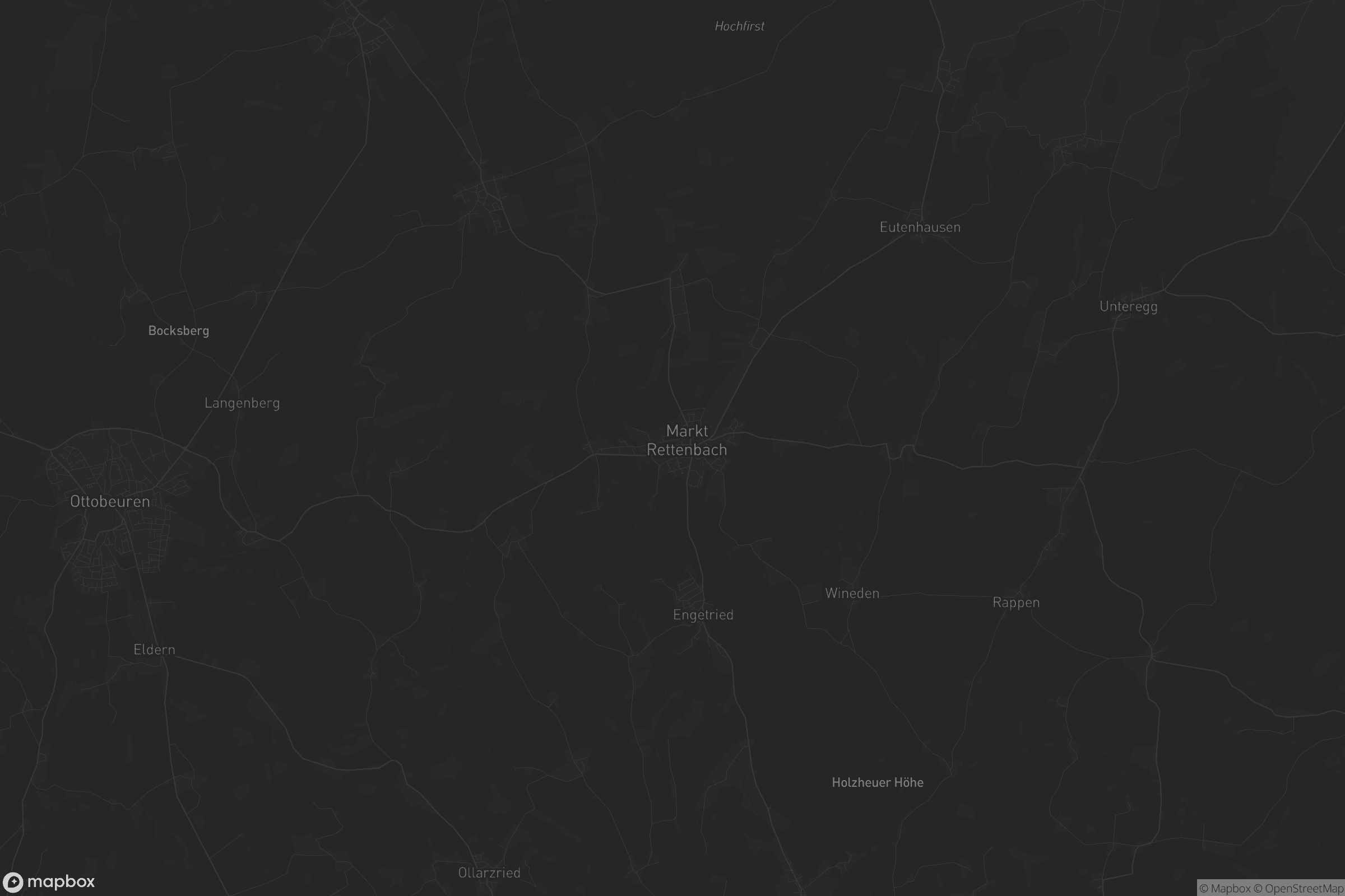 Karte von Markt Rettenbach