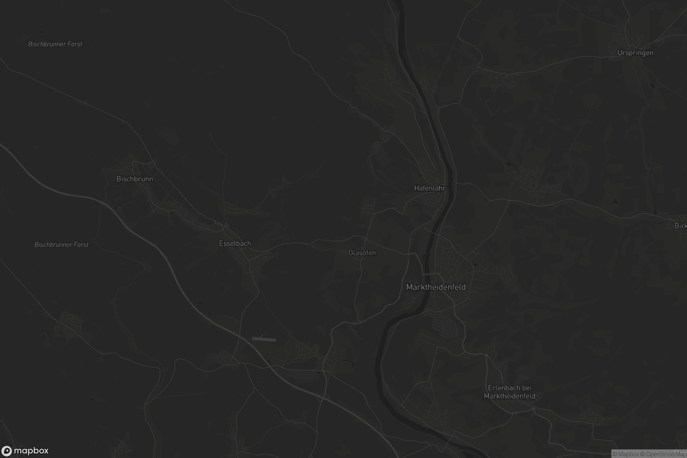 Karte von Marktheidenfeld