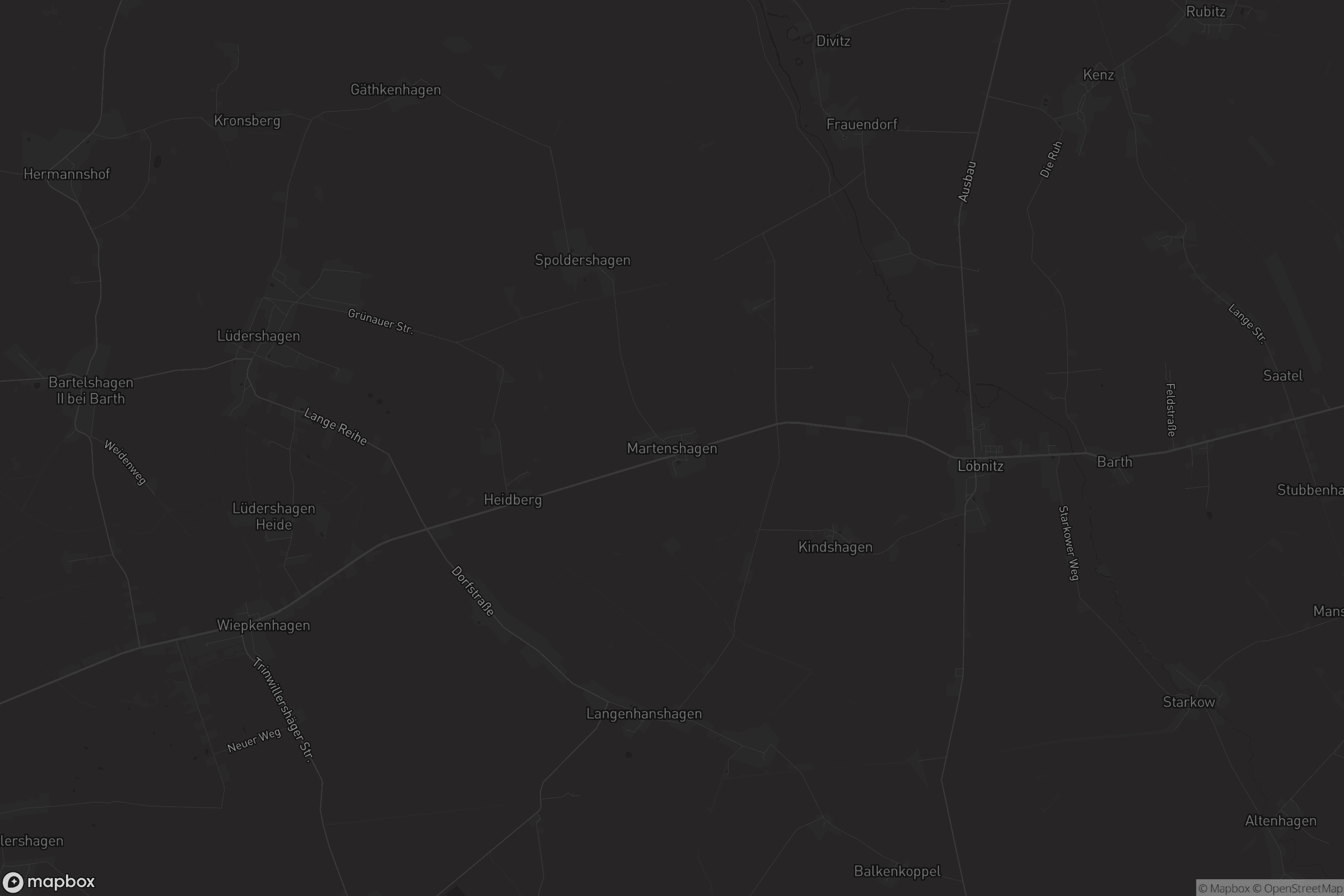 Karte von Martenshagen