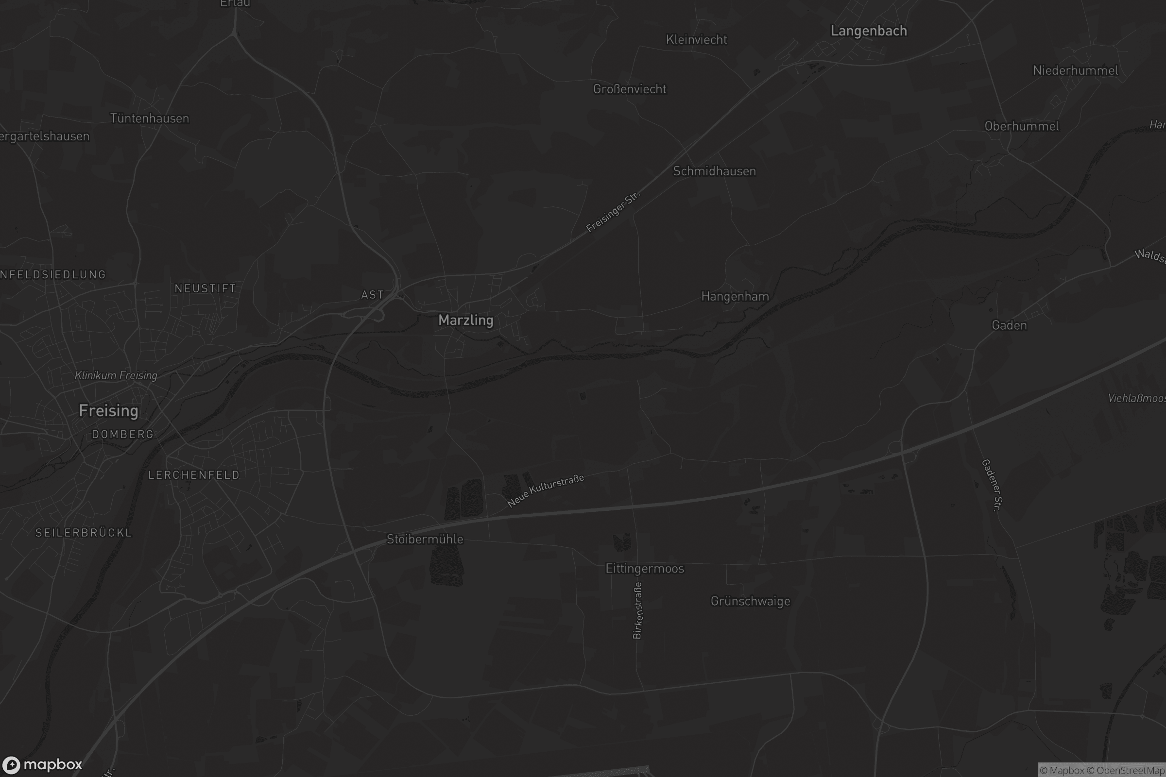 Karte von Marzling
